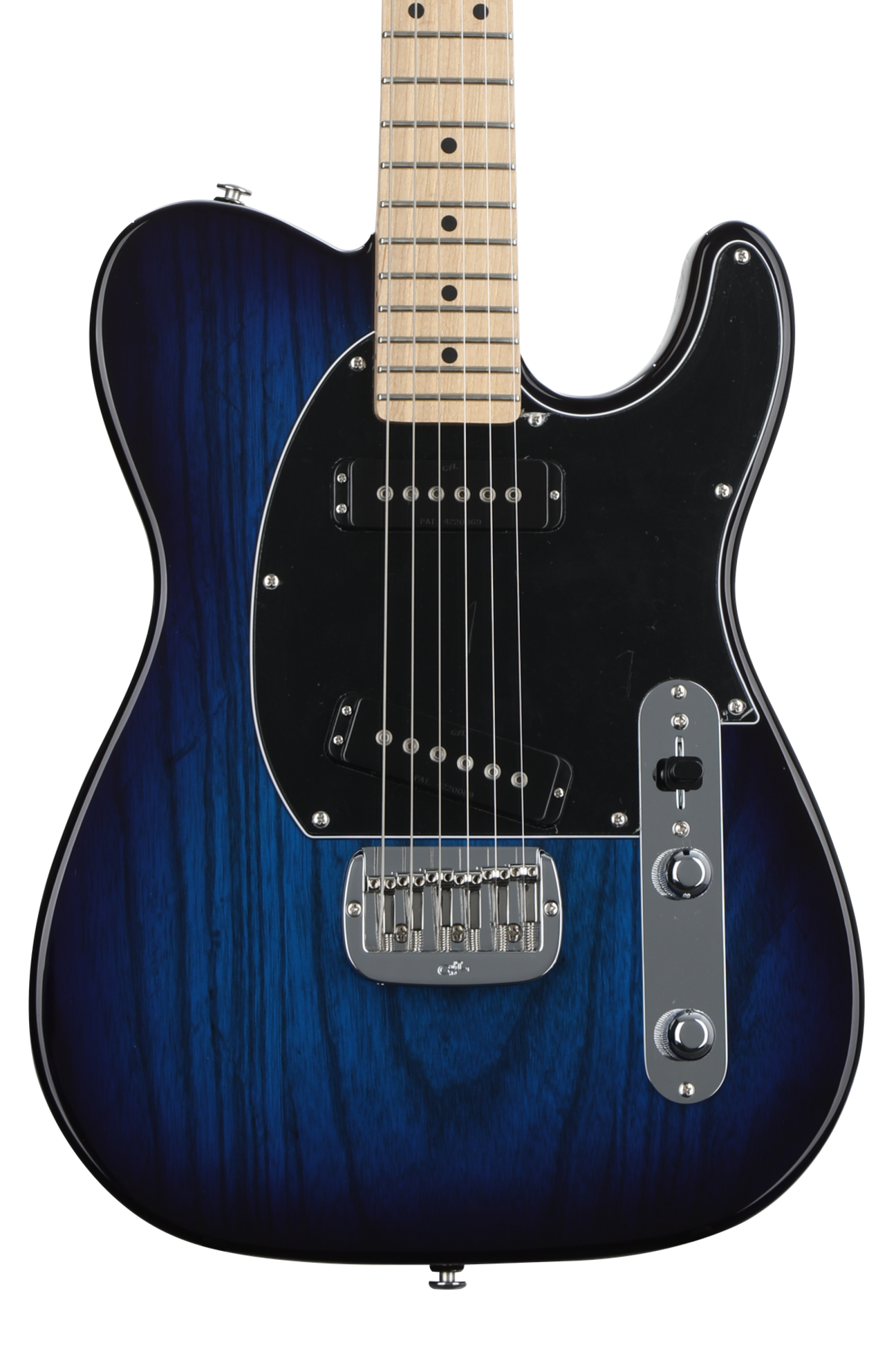 G&L USA ASAT SPECIAL DELUXE フレイムメイプル G&L USA ASAT Special Deluxe Electric Guitar in Blackburst