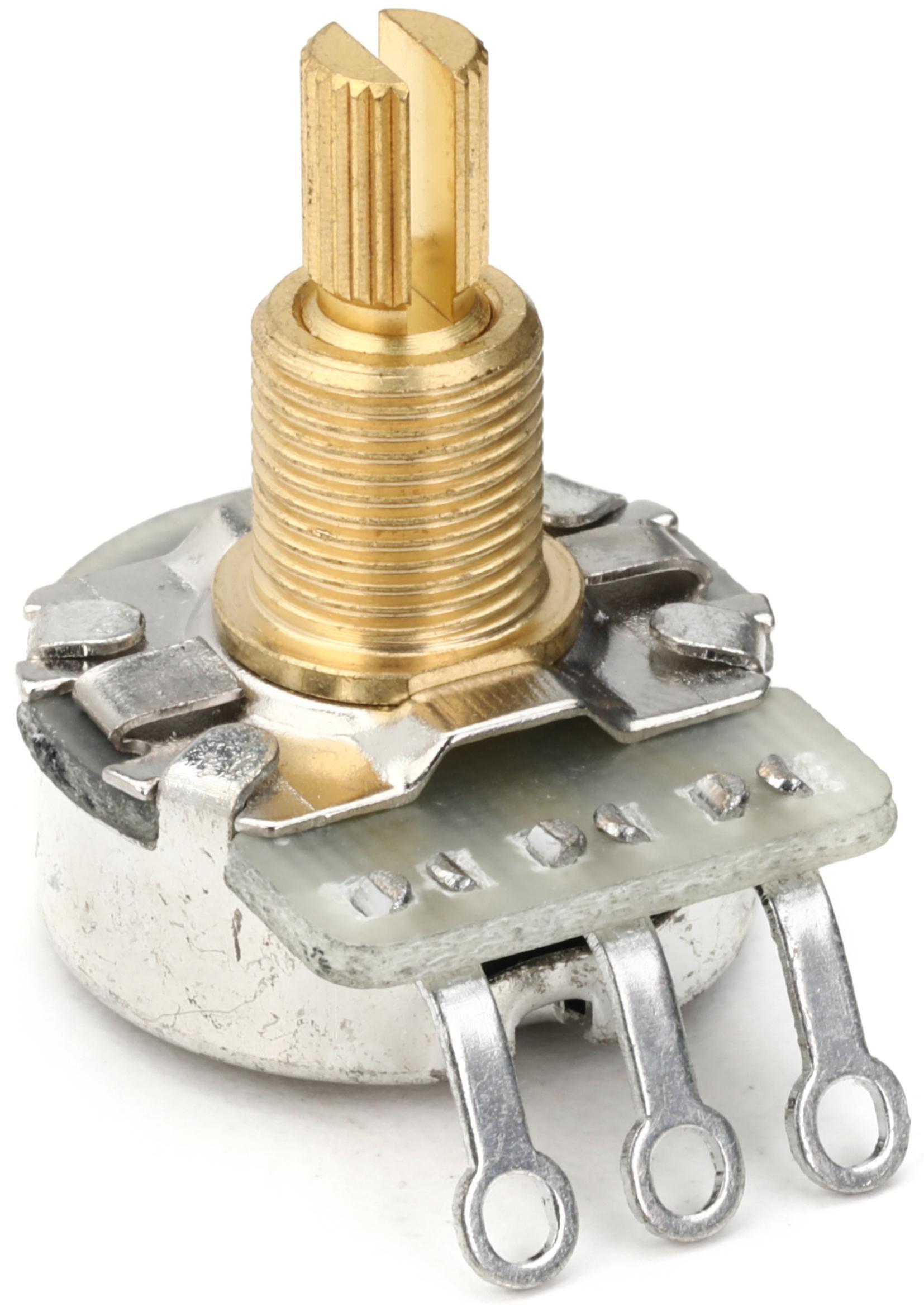 Photo of Emerson Custom Premier Pro Potentiometer - 1Meg, Short Split Shaft