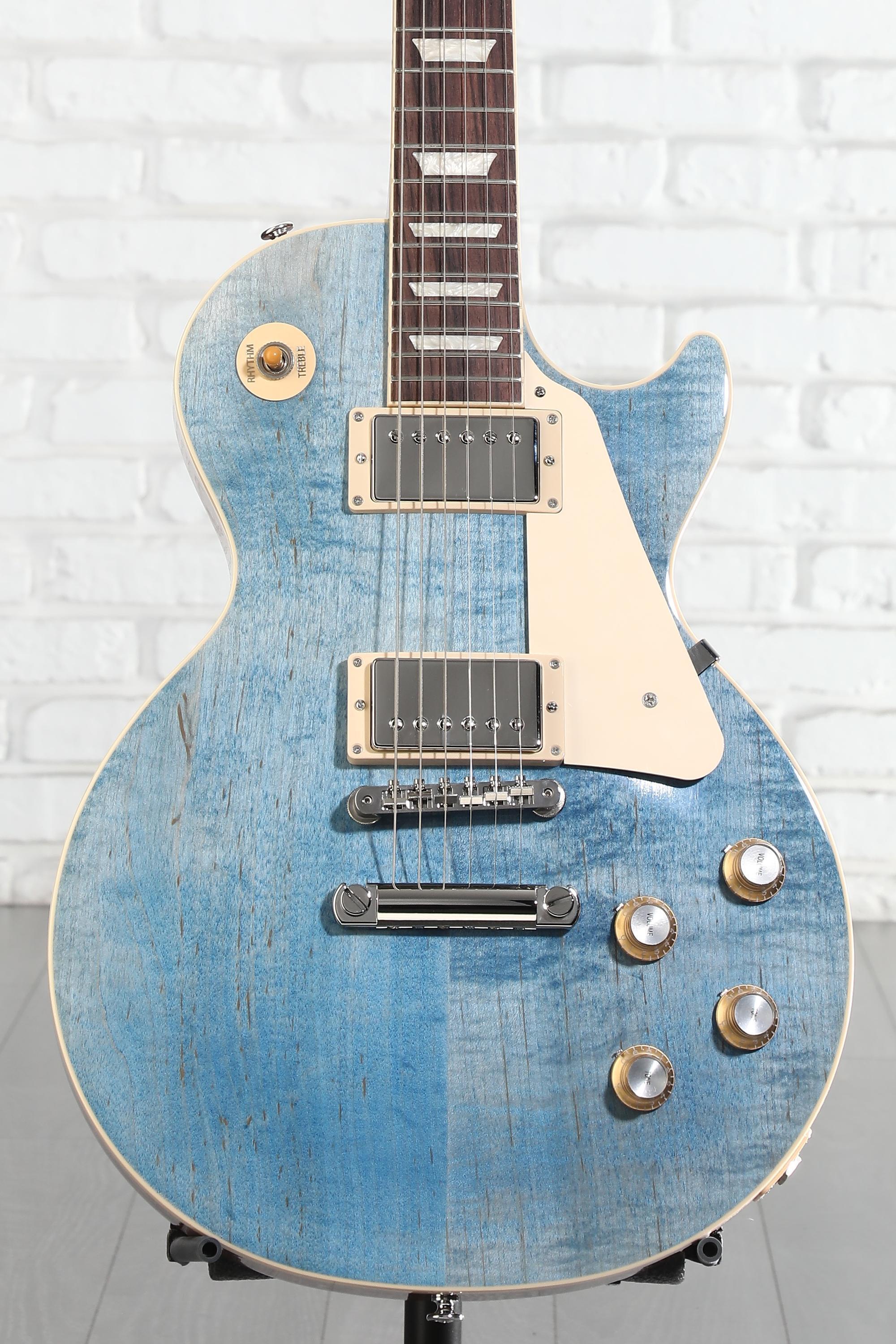 Gibson Les Paul Standard '60s Figured Top Electric Guitar - Ocean