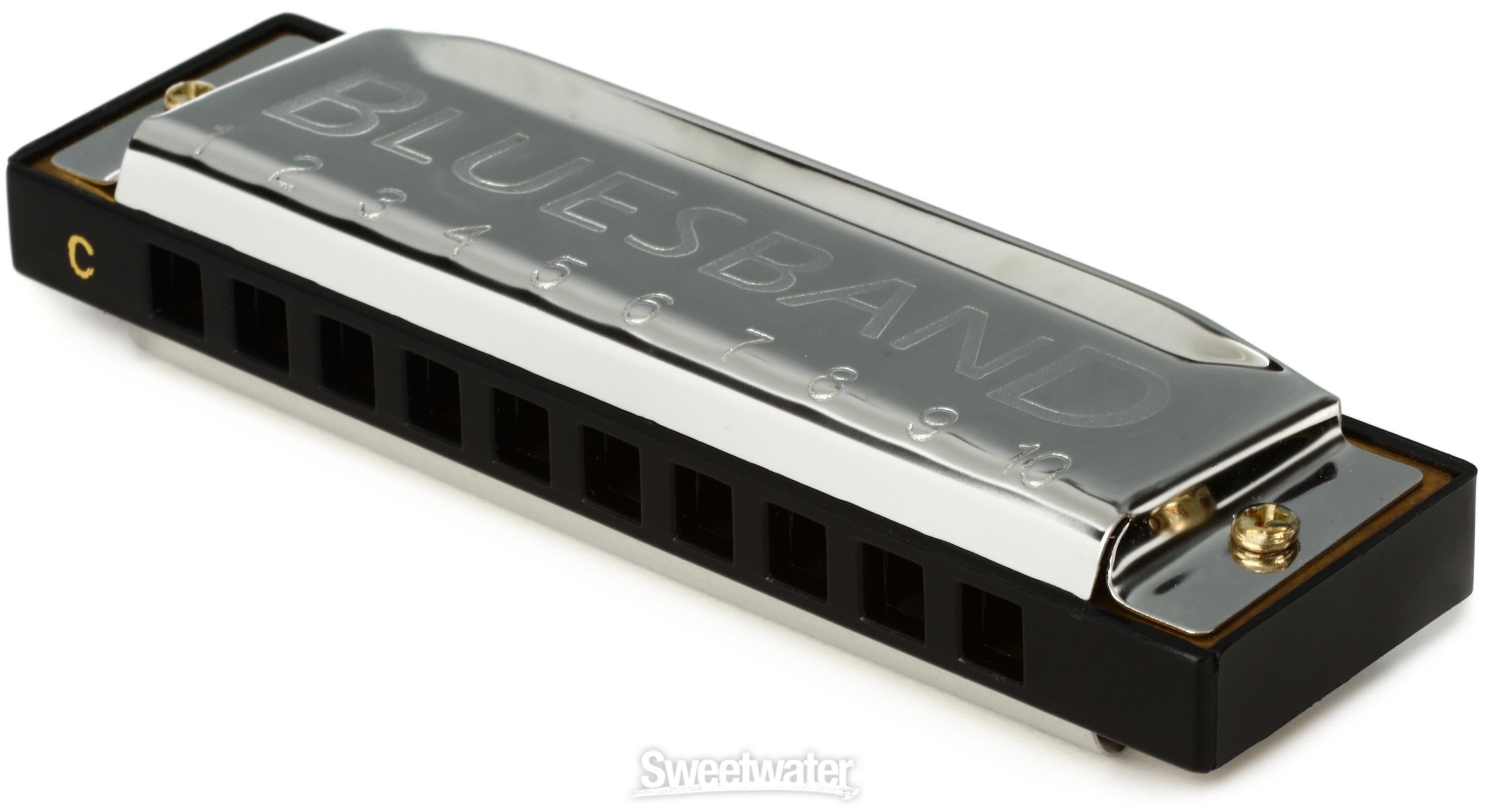 Hohner Blues Band Harmonica - Key of C | Sweetwater