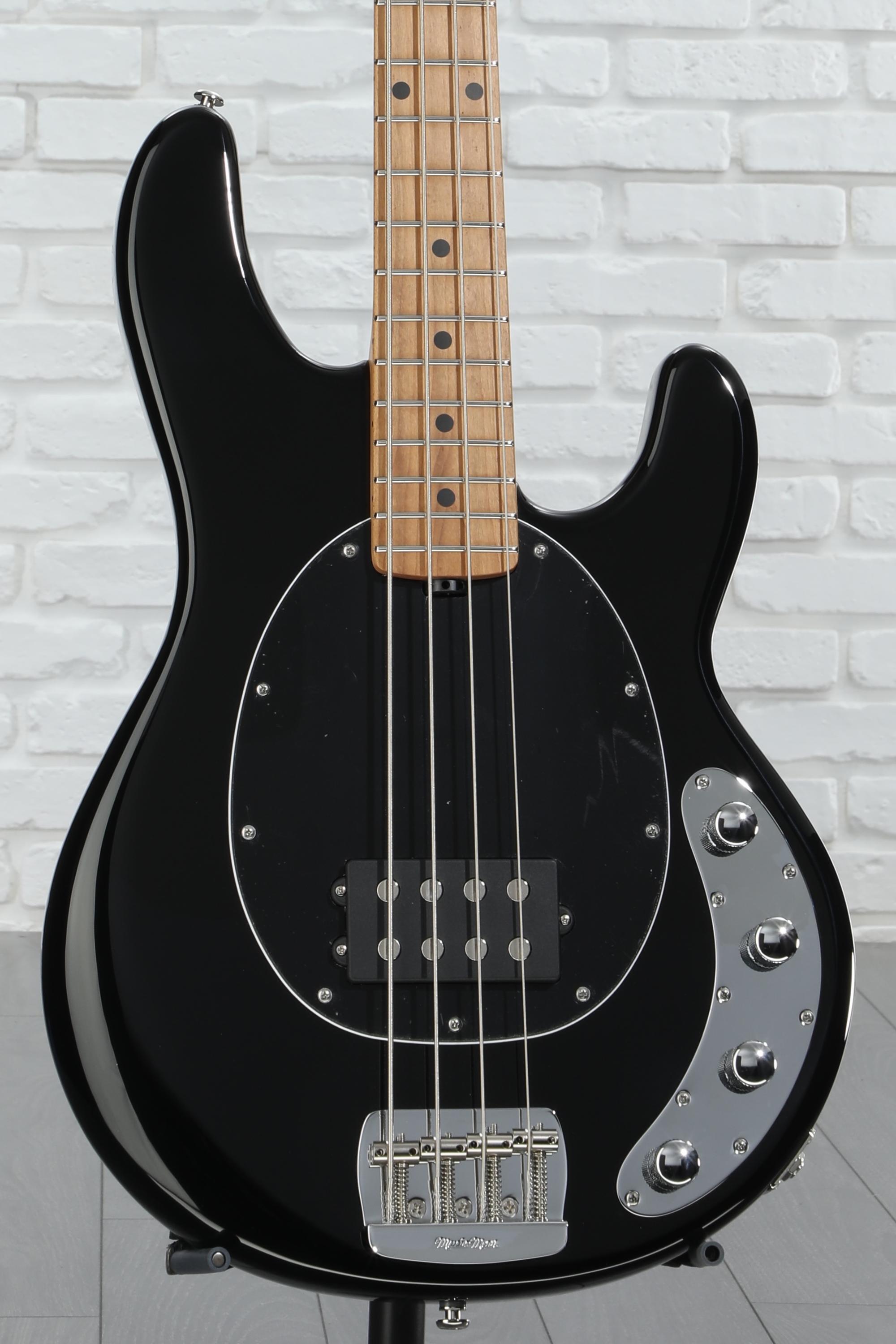 入荷中 Ernie Ball Black - Guitar Bass Special StingRay Man Music ベース