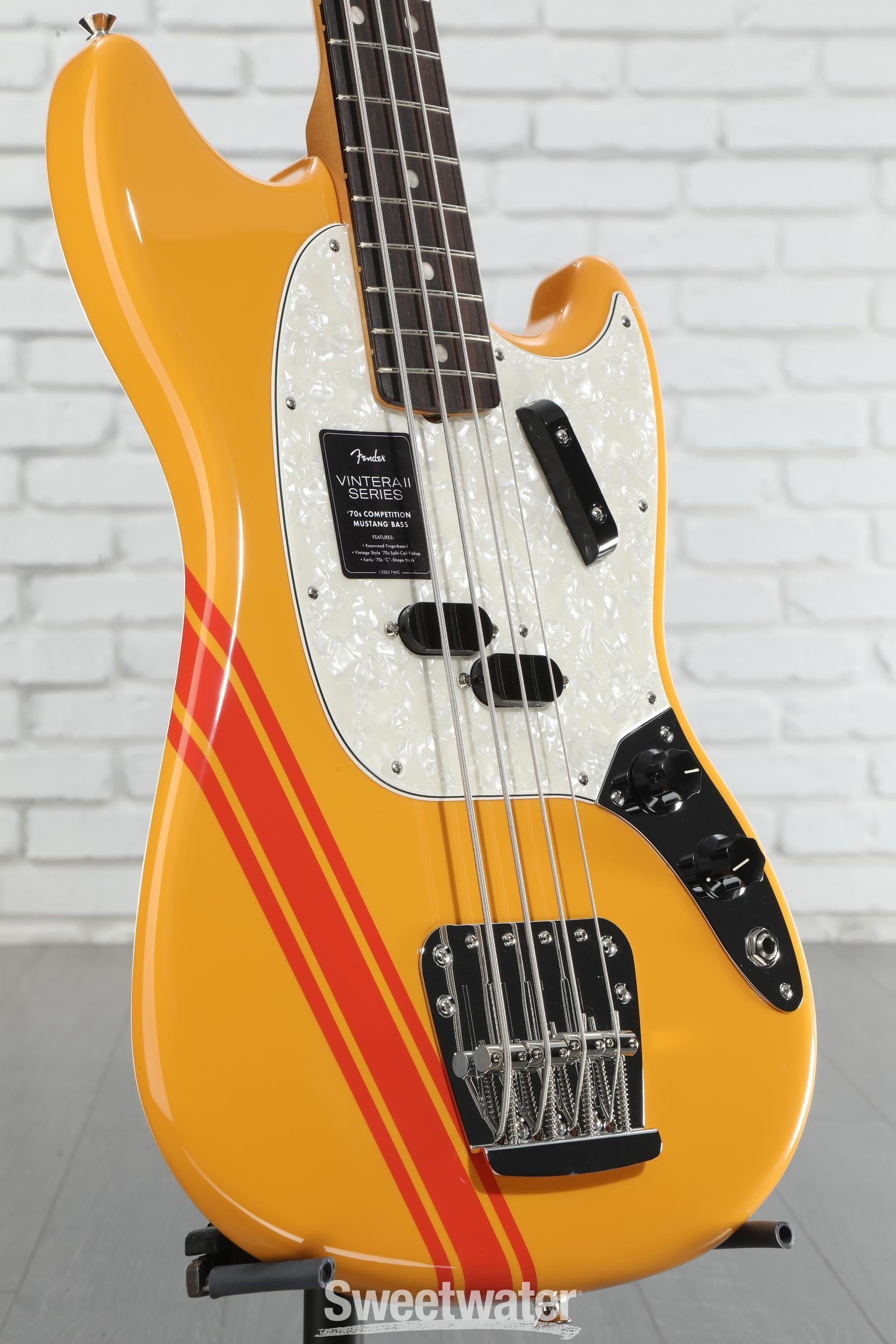 fender vintera 70's mustang オレンジ Fender Vintera II '70s Mustang Electric Guitar Competition