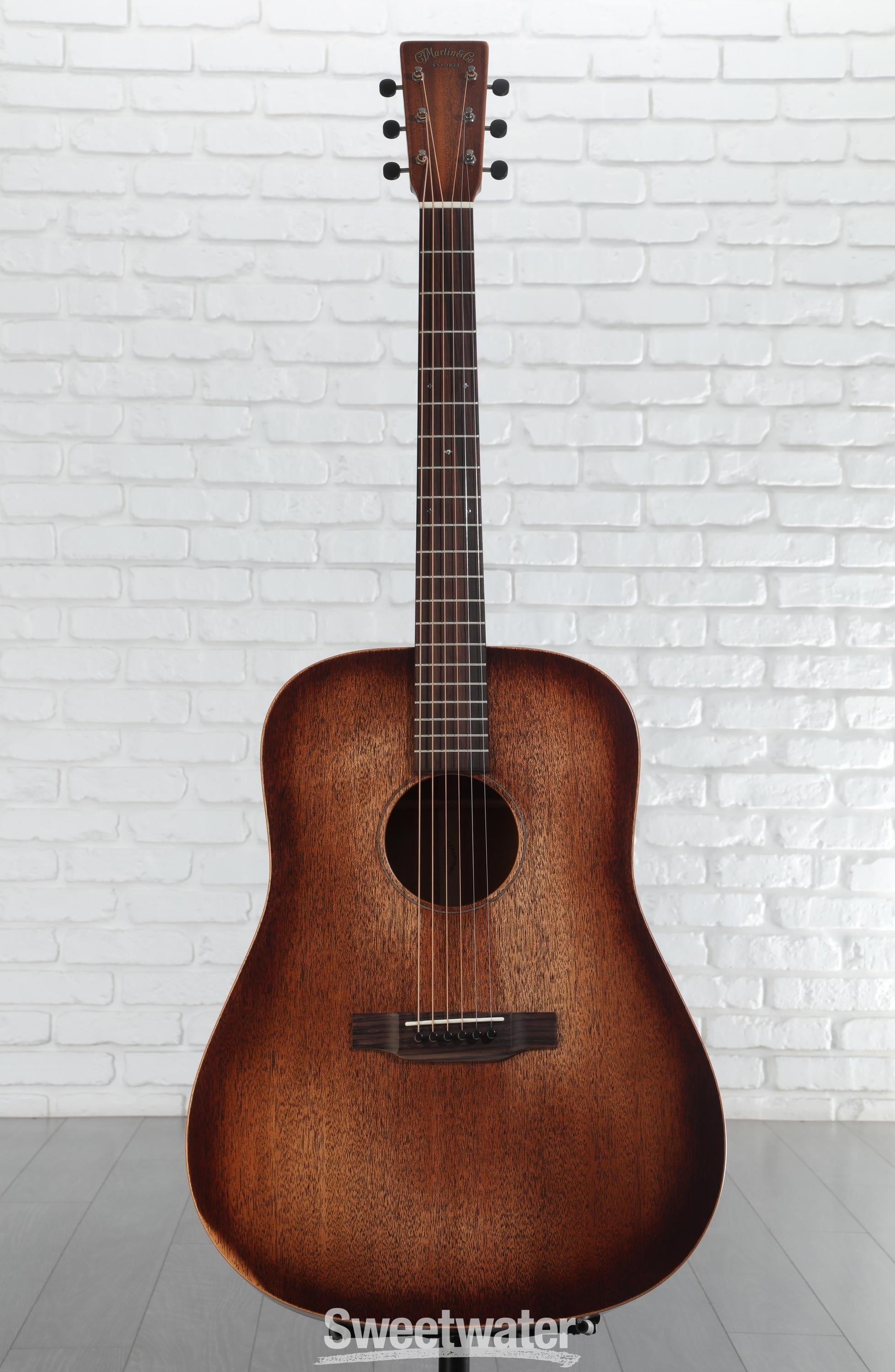 Martin D-15M StreetMaster Acoustic Guitar - Distressed Burst