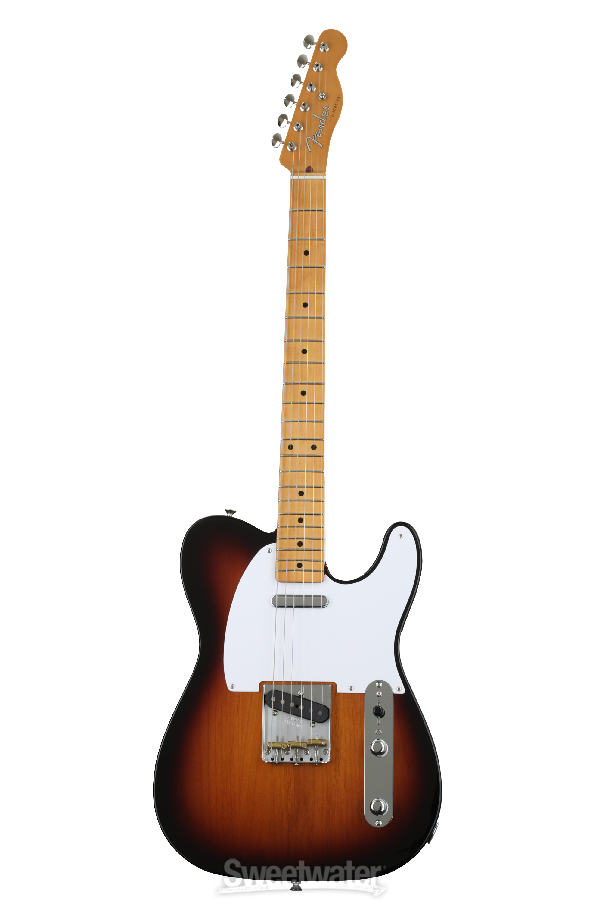 Fender Vintera '50s Telecaster - 2-color Sunburst | Sweetwater Fender Vintera '50s Telecaster - 2-color Sunburst | Sweetwater