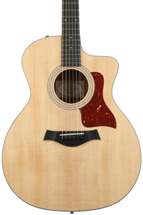 Taylor 214ce - Layered Koa Back and Sides Reviews | Sweetwater