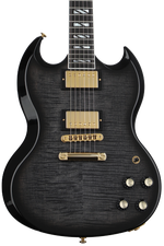 Photo of Gibson SG Supreme Electric Guitar - Translucent Ebony