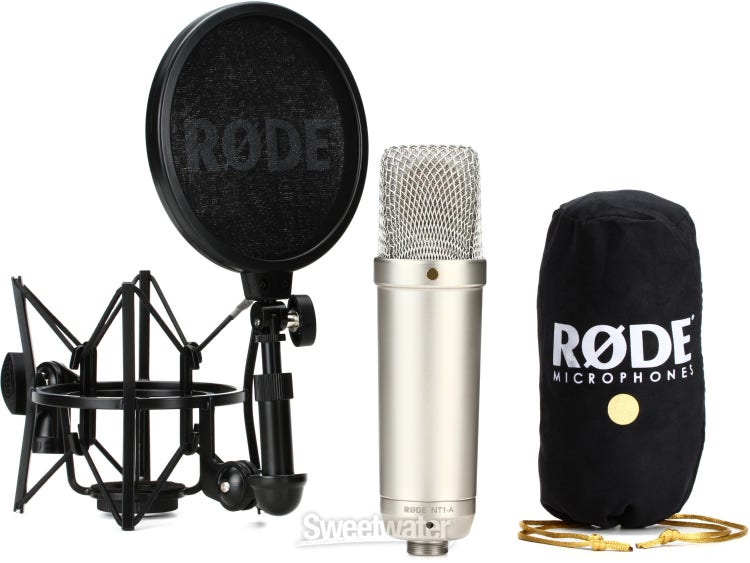 Buy Rode NT1A Studio Condenser Unidirectional Microphone (Black) Online at  desertcartKUWAIT