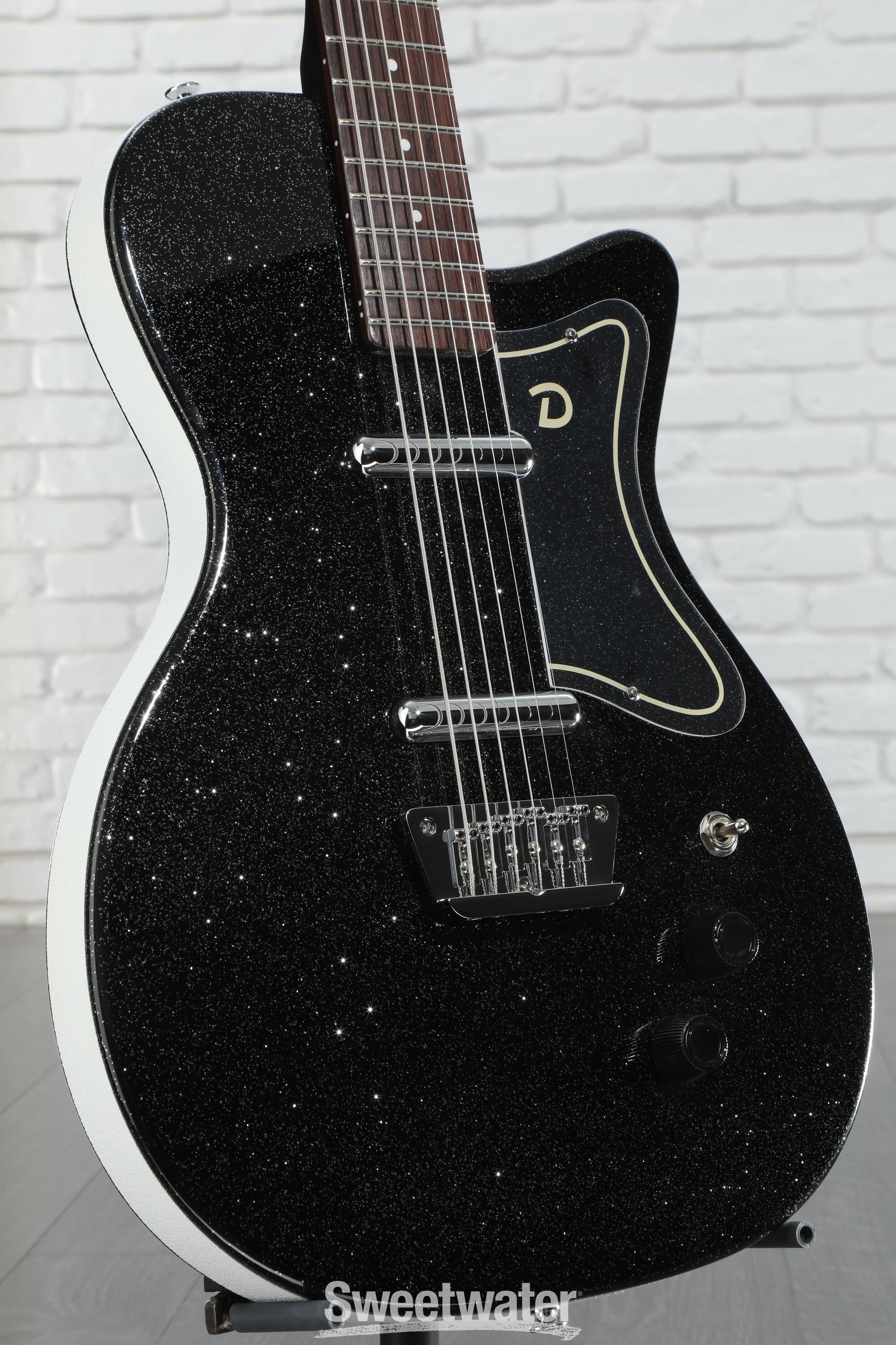 Amazon.com: Danelectro Blackout 59 Electric Guitar - Black