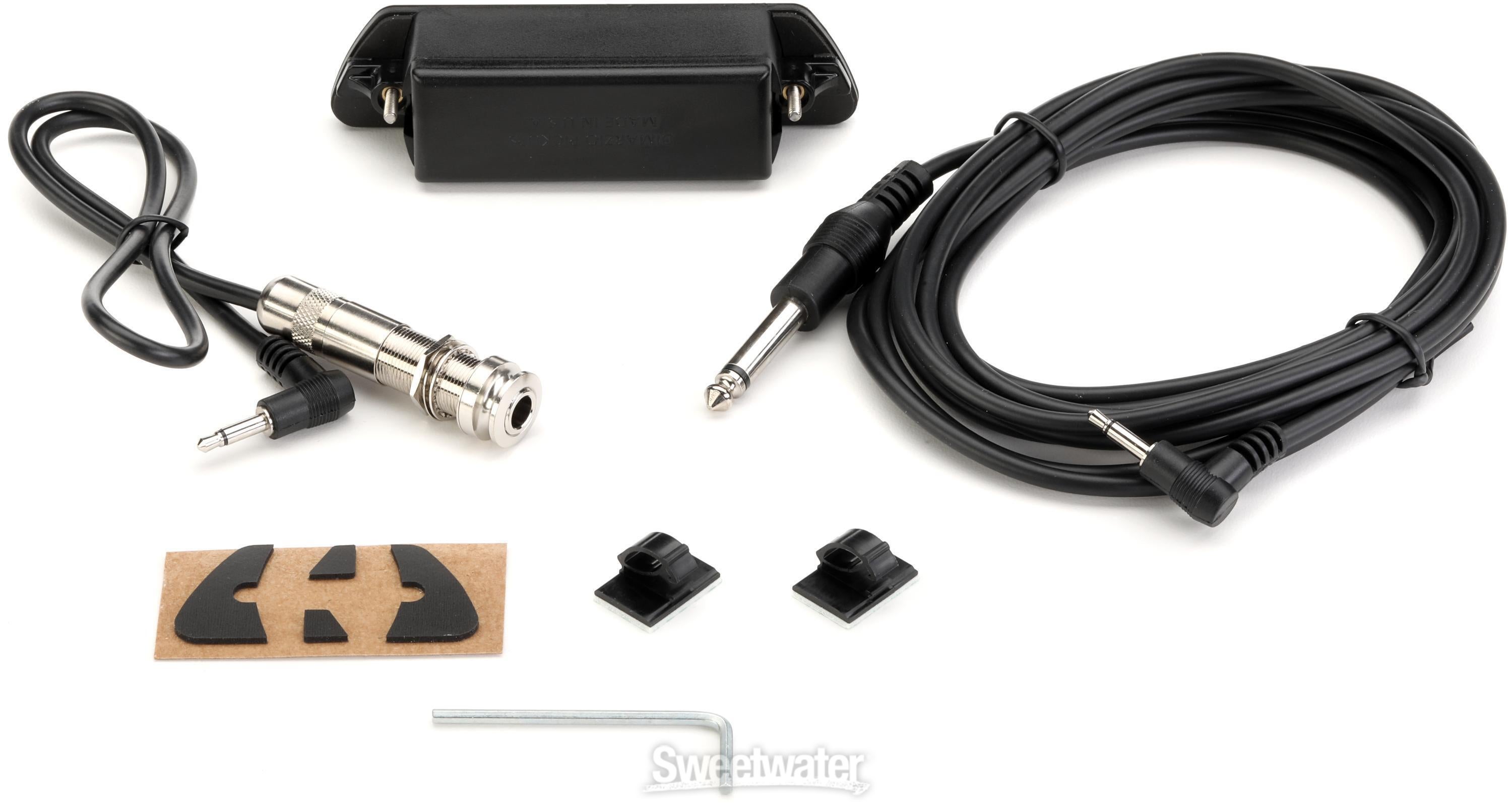 DiMarzio Black Angel Passive Acoustic Soundhole Pickup | Sweetwater