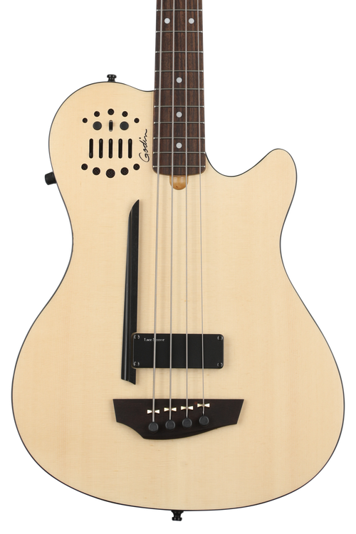 Godin A4 Ultra Fretted Bass Guitar - Natural