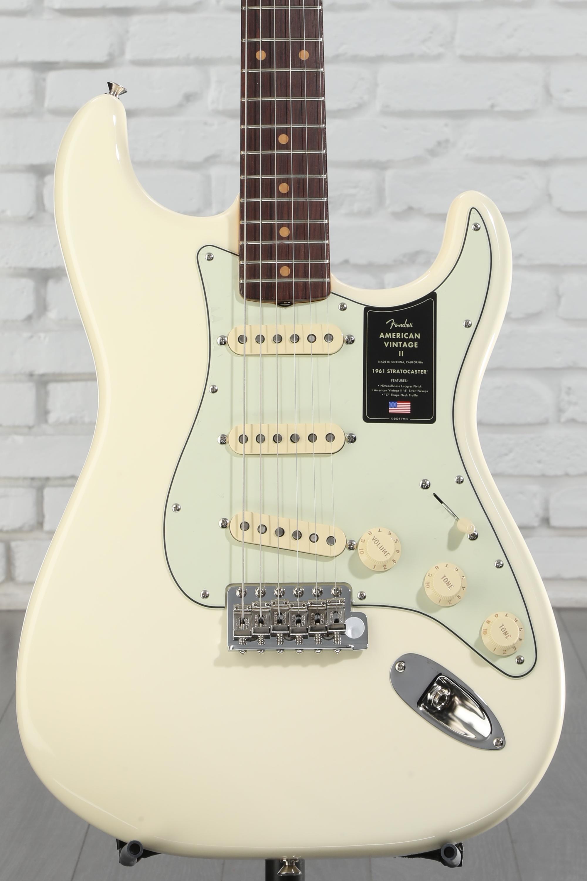 ギター Fender American Vintage II Stratocaster Amazon.com: Fender American Vintage II 1961 Stratocaster