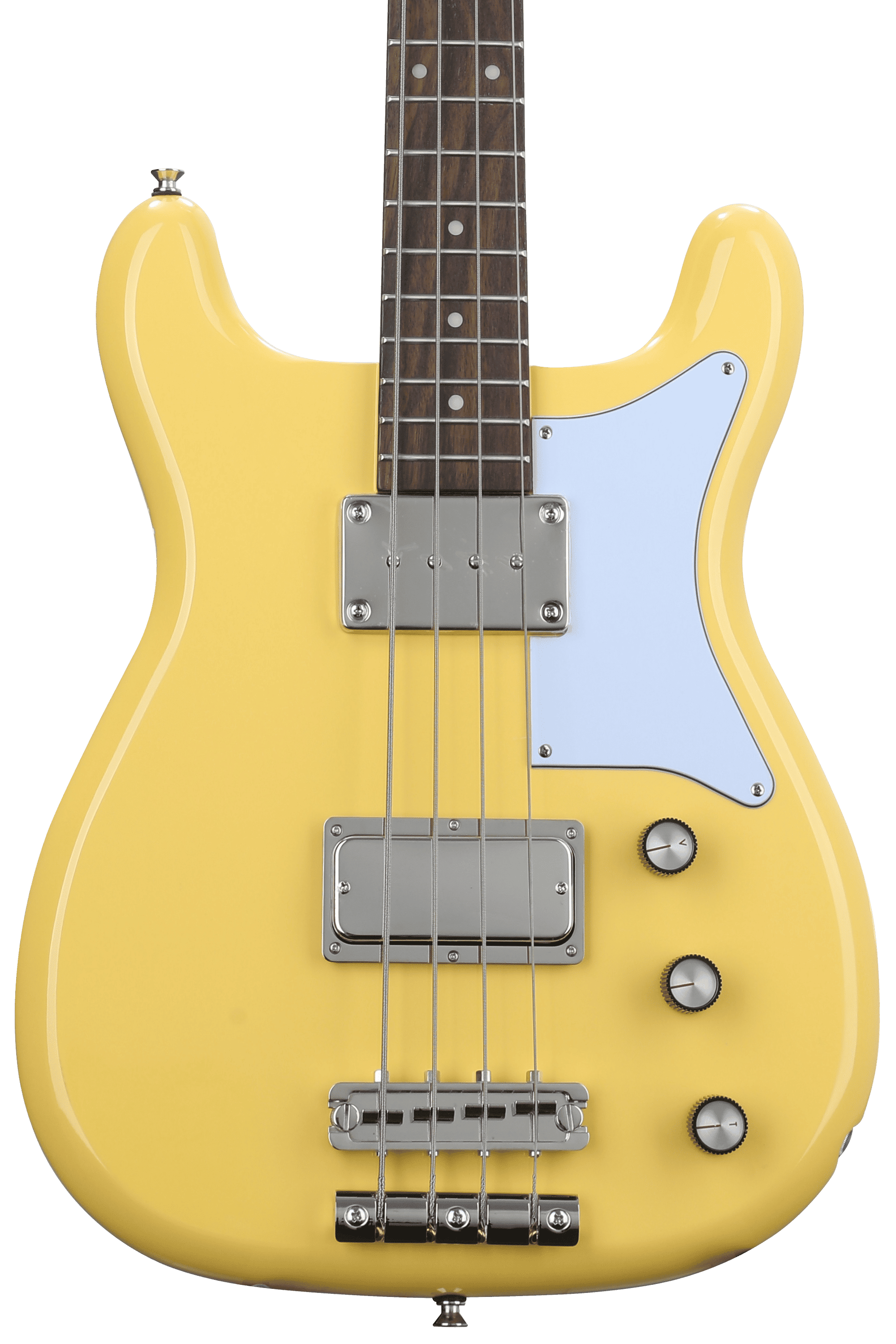 Epiphone Newport Electric Bass Guitar - Sunset Yellow | Sweetwater