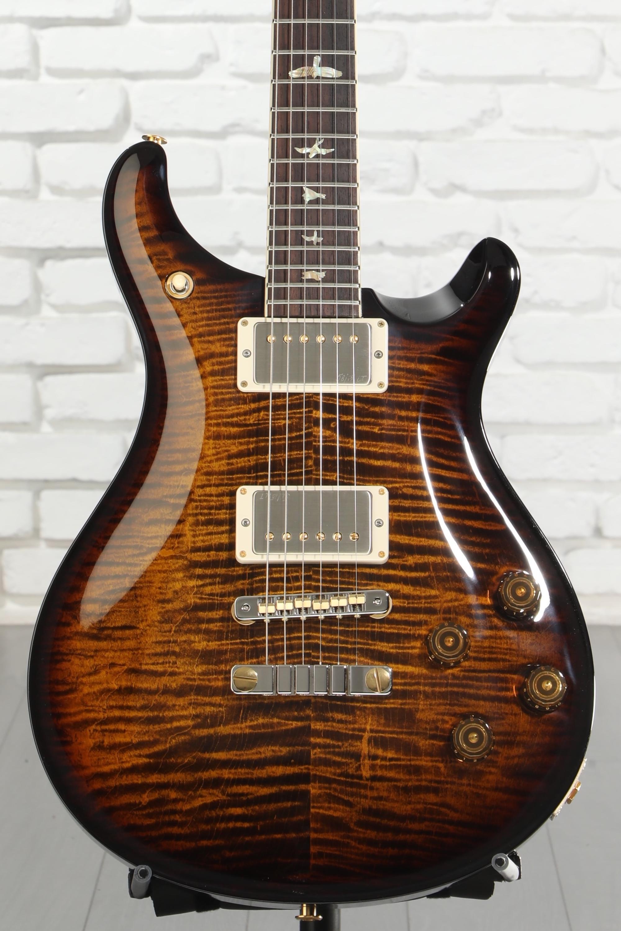 PRS McCarty 594 10-Top Electric Guitar - Black Gold Wraparound