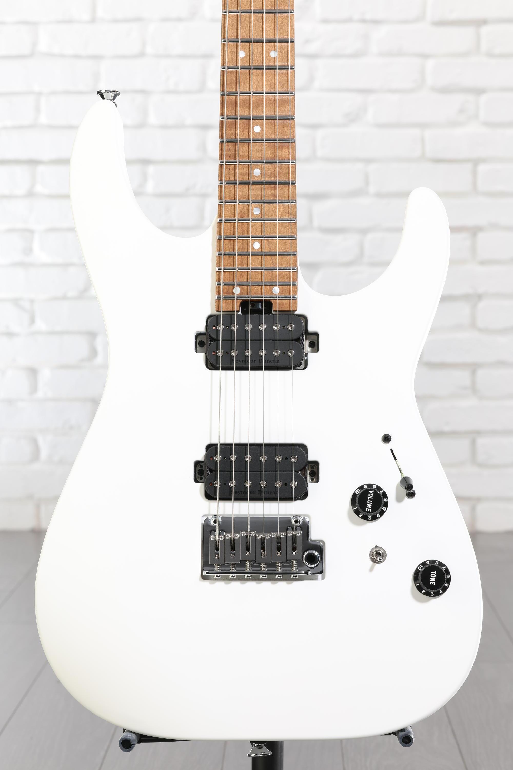 Charvel USA Select DK24 HH 2PT CM - Satin White | Sweetwater