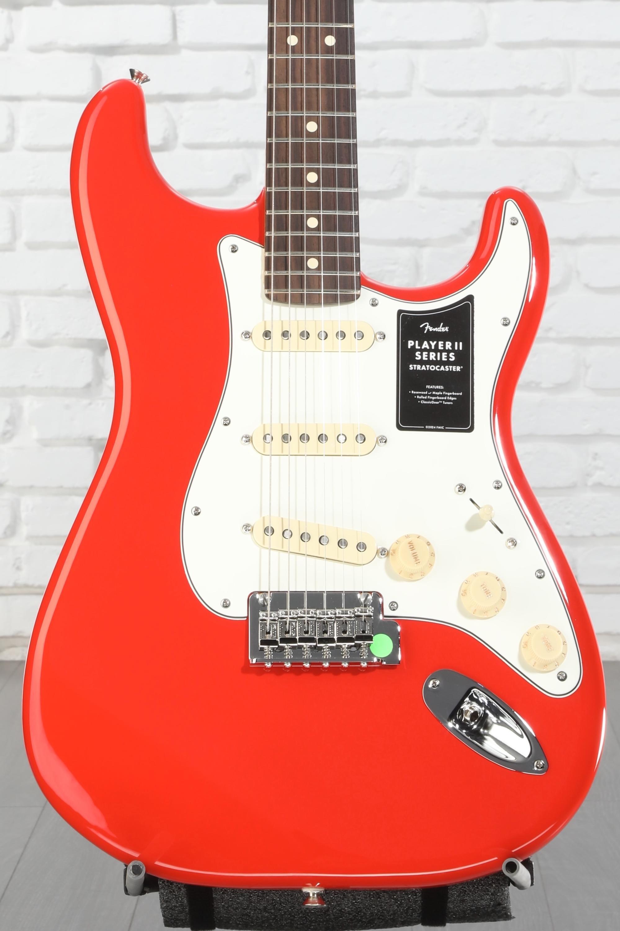 ギター Fender Player II Stratocaster Coral Red Fender Player II Stratocaster, Coral Red | For Sale | Replay