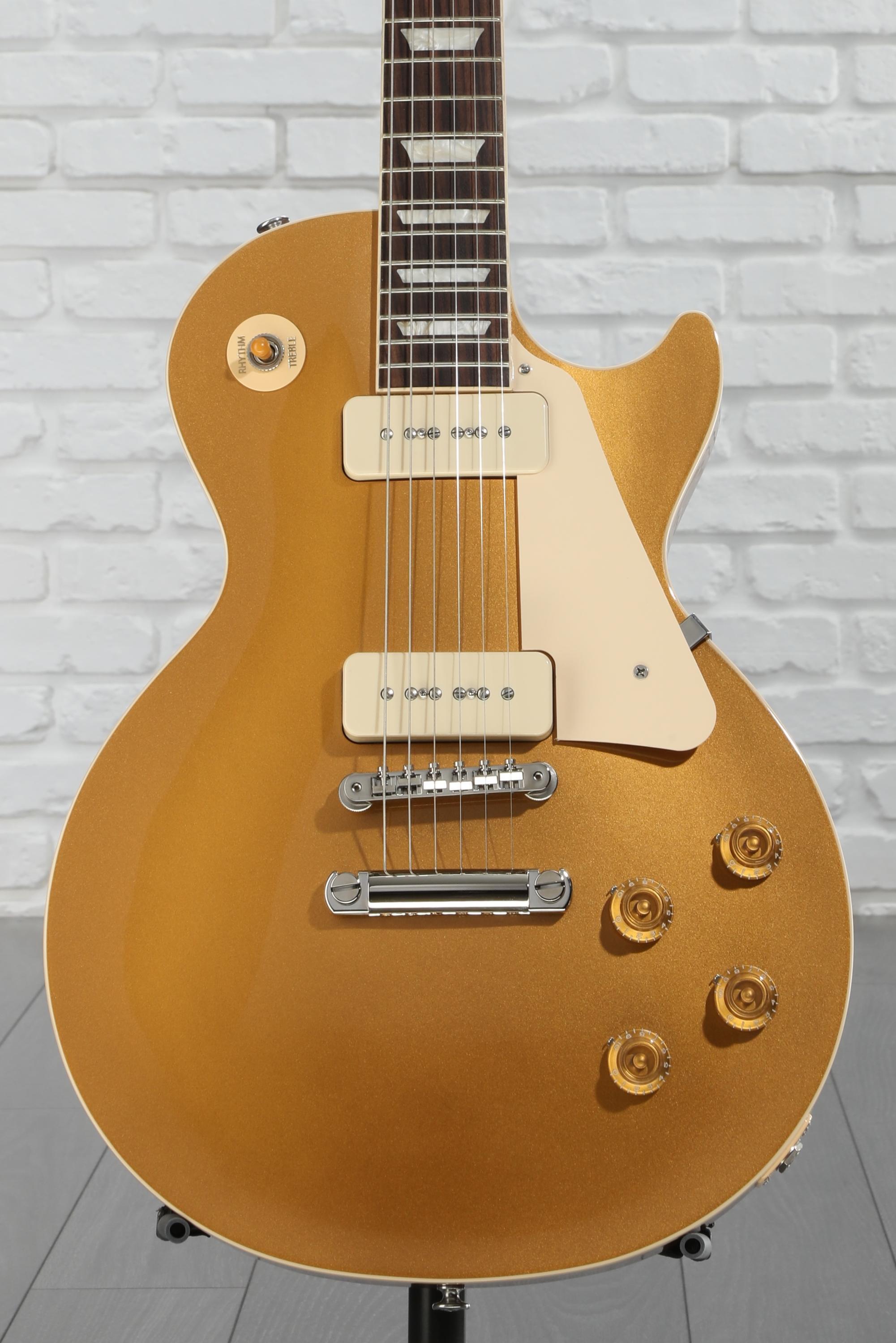 Gibson Les Paul Gold Top P90超美品♪ Gibson Les Paul Standard '50s P90 Electric Guitar - Gold Top