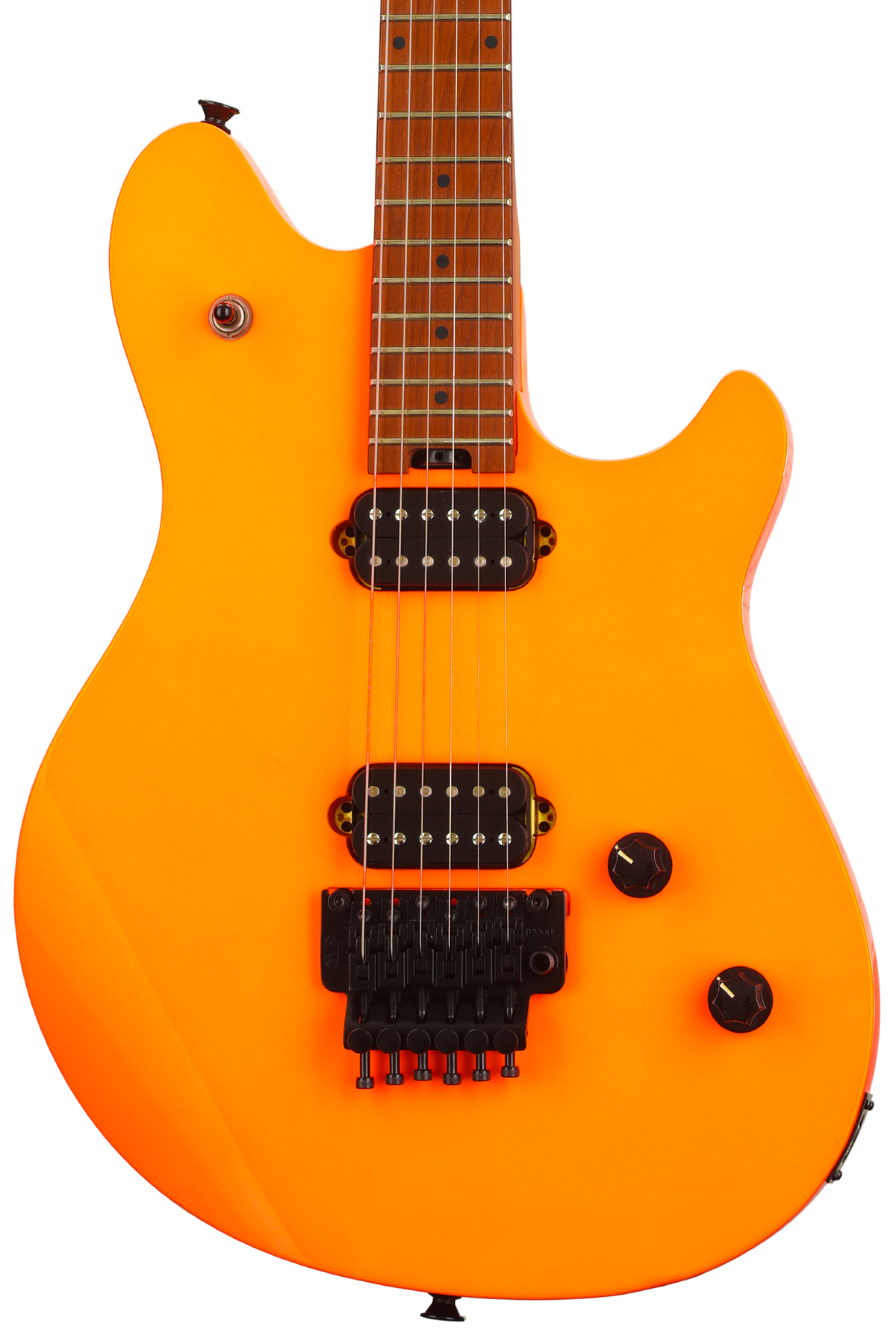 EVH Wolfgang Standard Electric Guitar - Neon Orange | Sweetwater