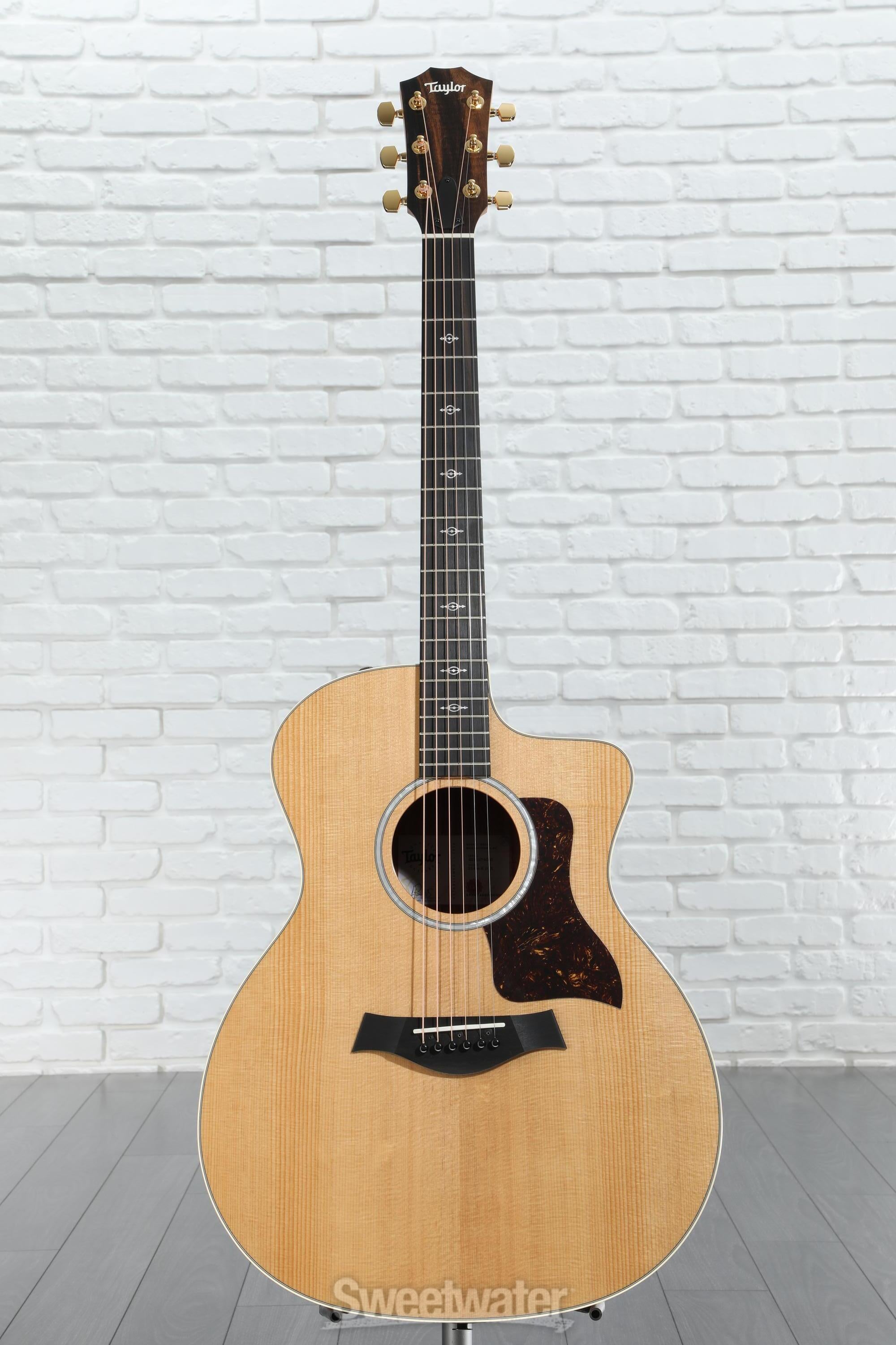 Taylor 214ce-K DLX Acoustic-electric Guitar - Natural