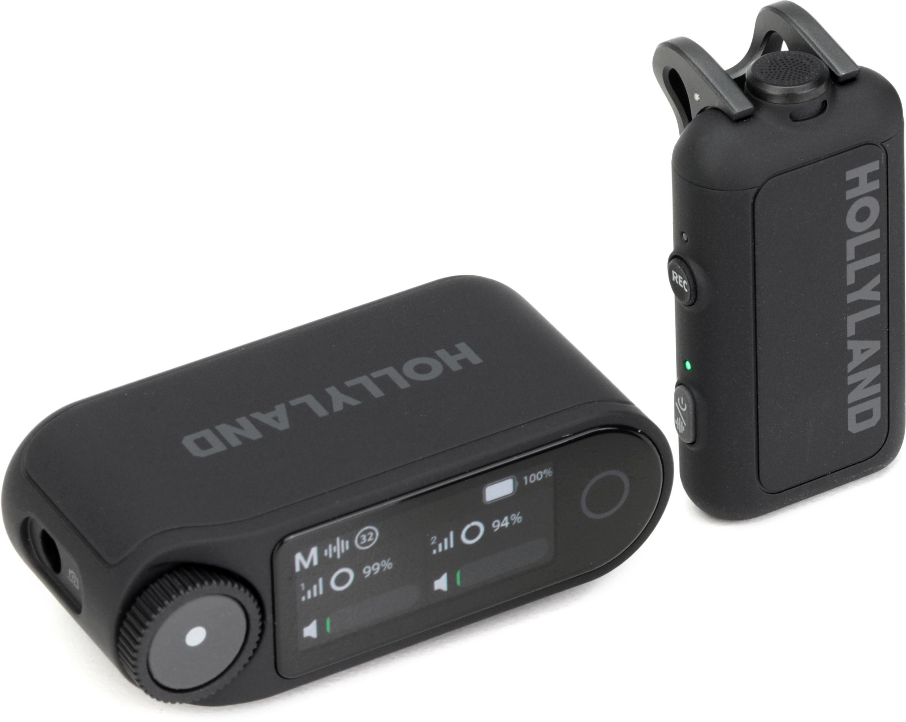 Hollyland Lark Max 2 Solo Digital Wireless Microphone System