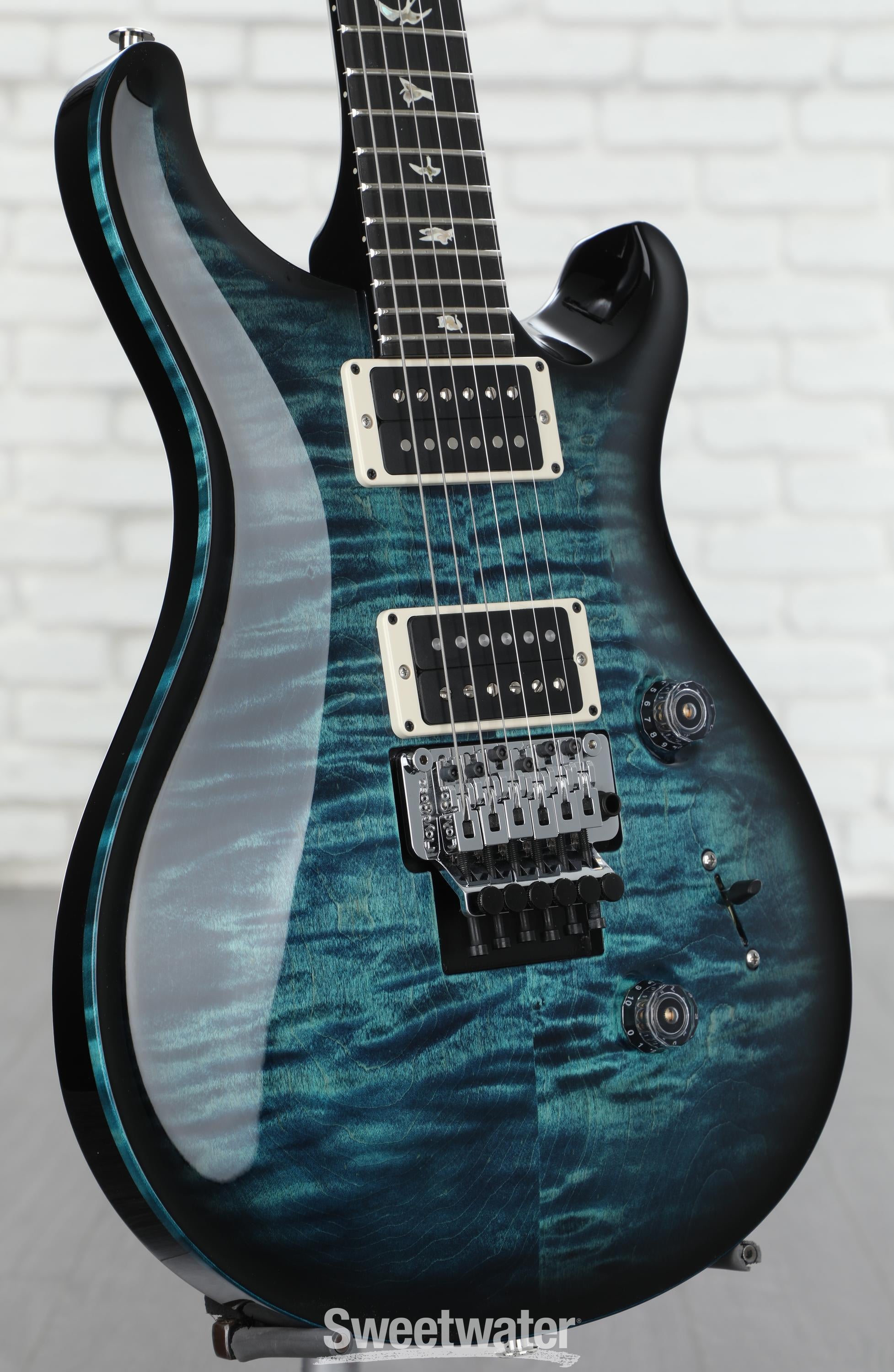 PRS Custom 24 10-Top Electric Guitar - Cobalt Smokeburst