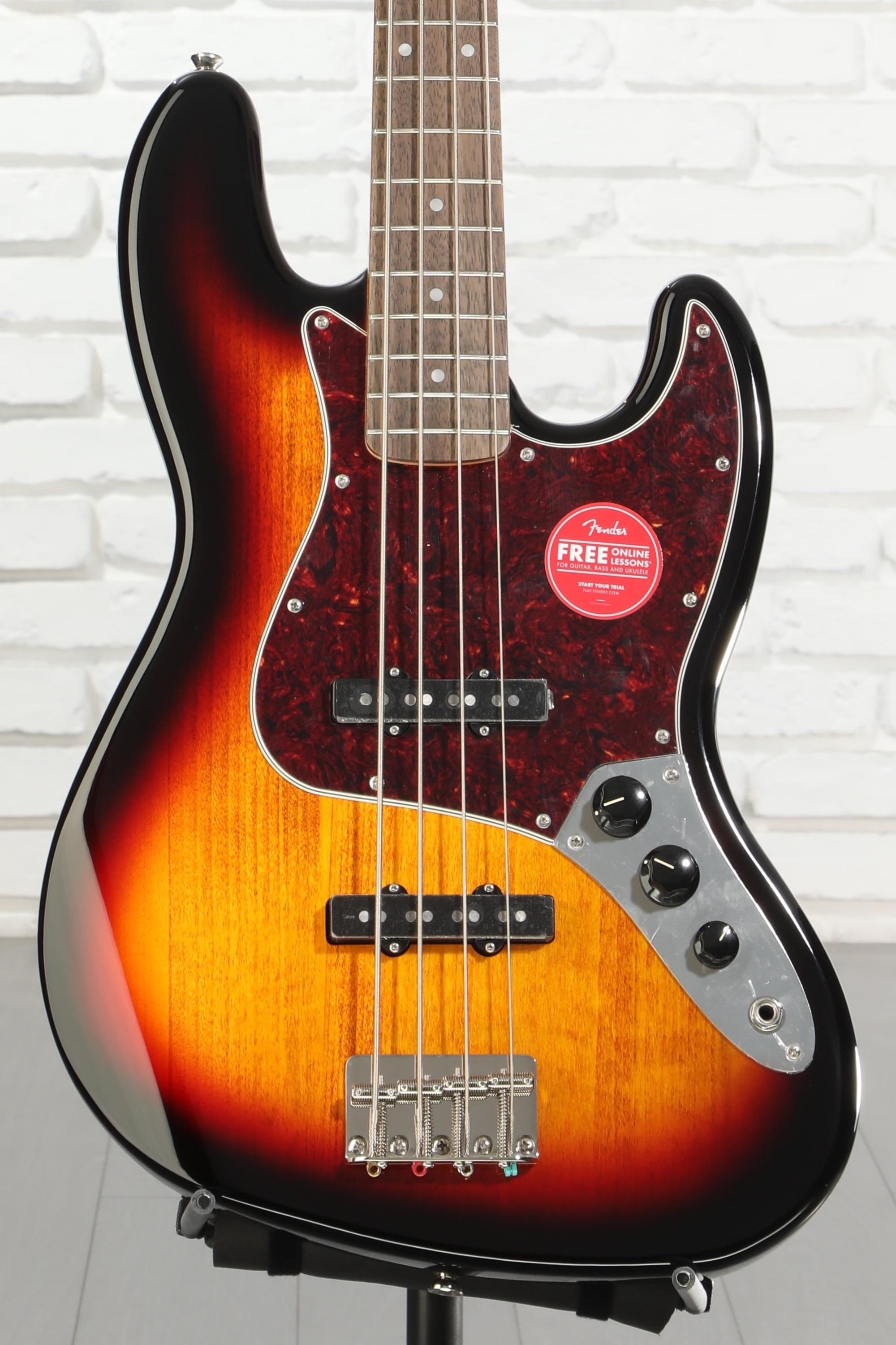 Squier Classic Vibe '60s Jazz Bass - 3-Tone Sunburst | Sweetwater