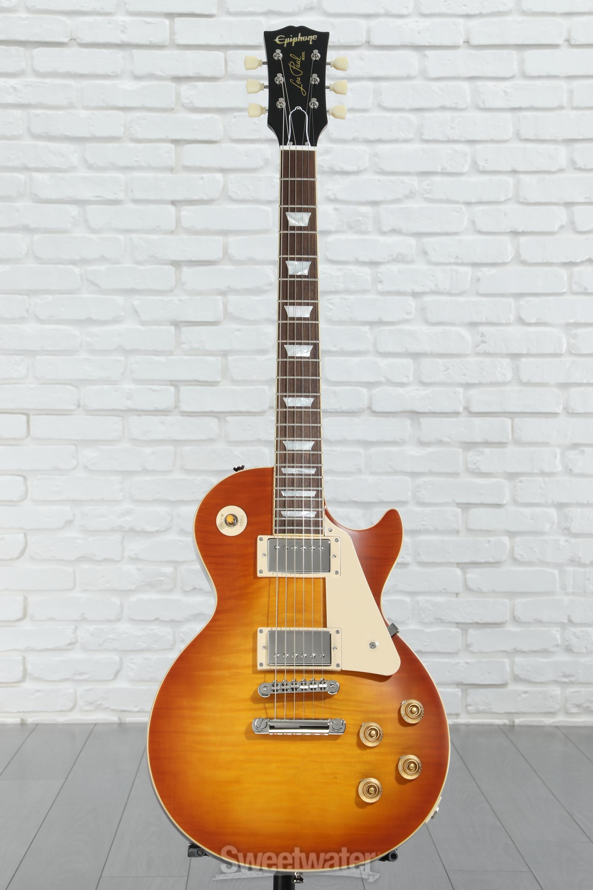 ギター Epiphone Les Paul Epiphone 1959 Les Paul Standard Electric Guitar - Iced Tea