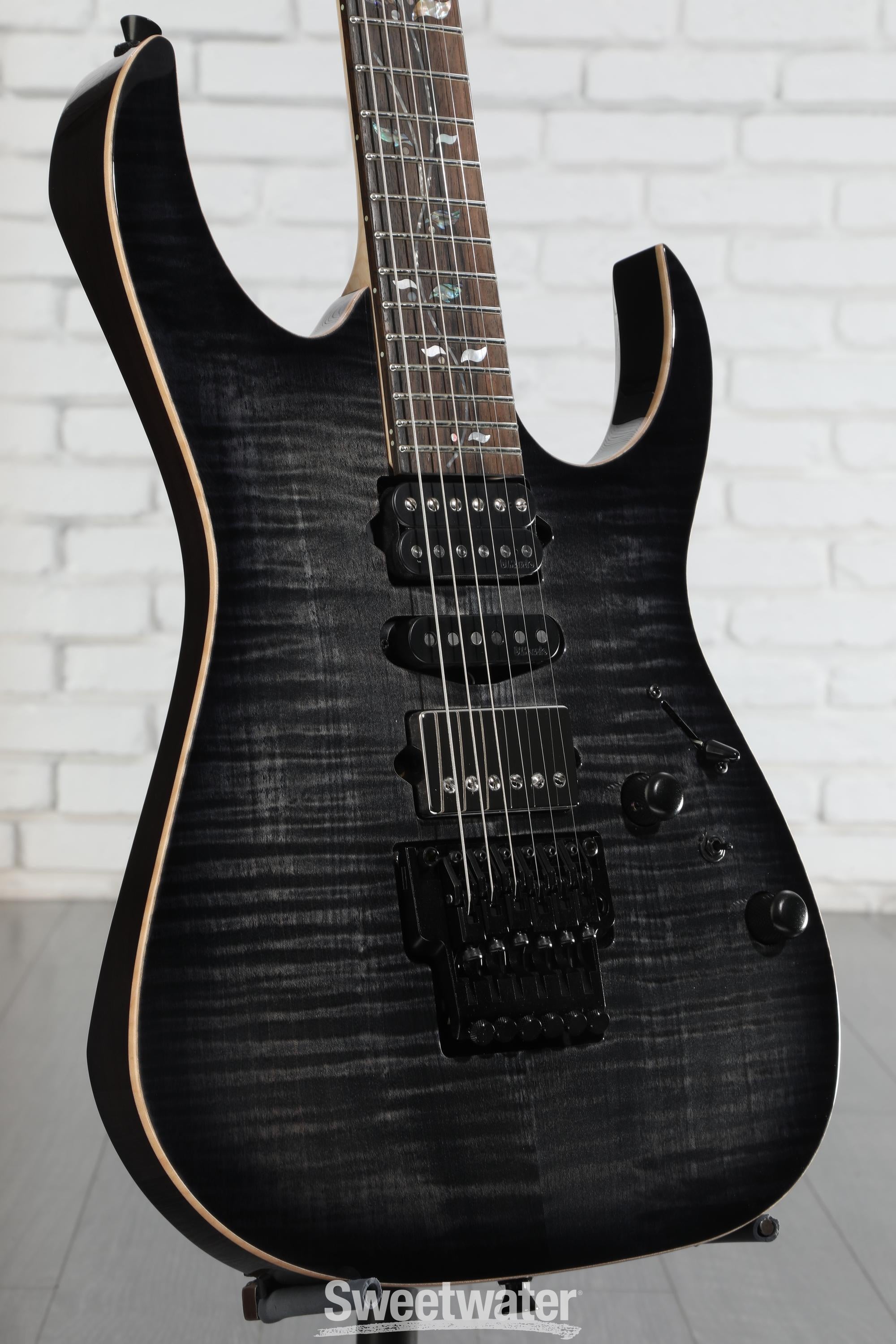 Ibanez J Custom RG8870 Electric Guitar - Black Rutile