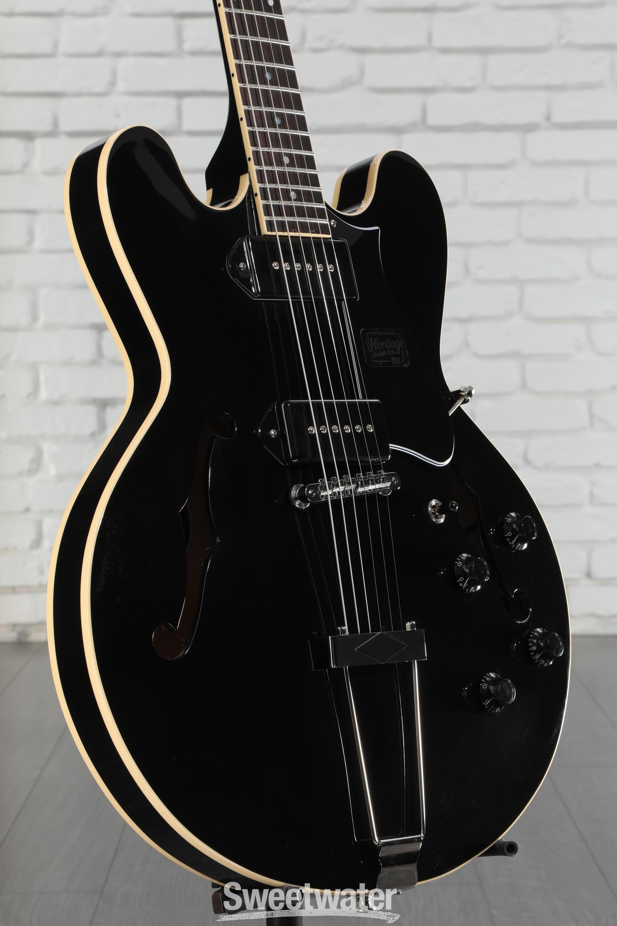 Heritage Standard H-530 Hollowbody Electric Guitar - Ebony
