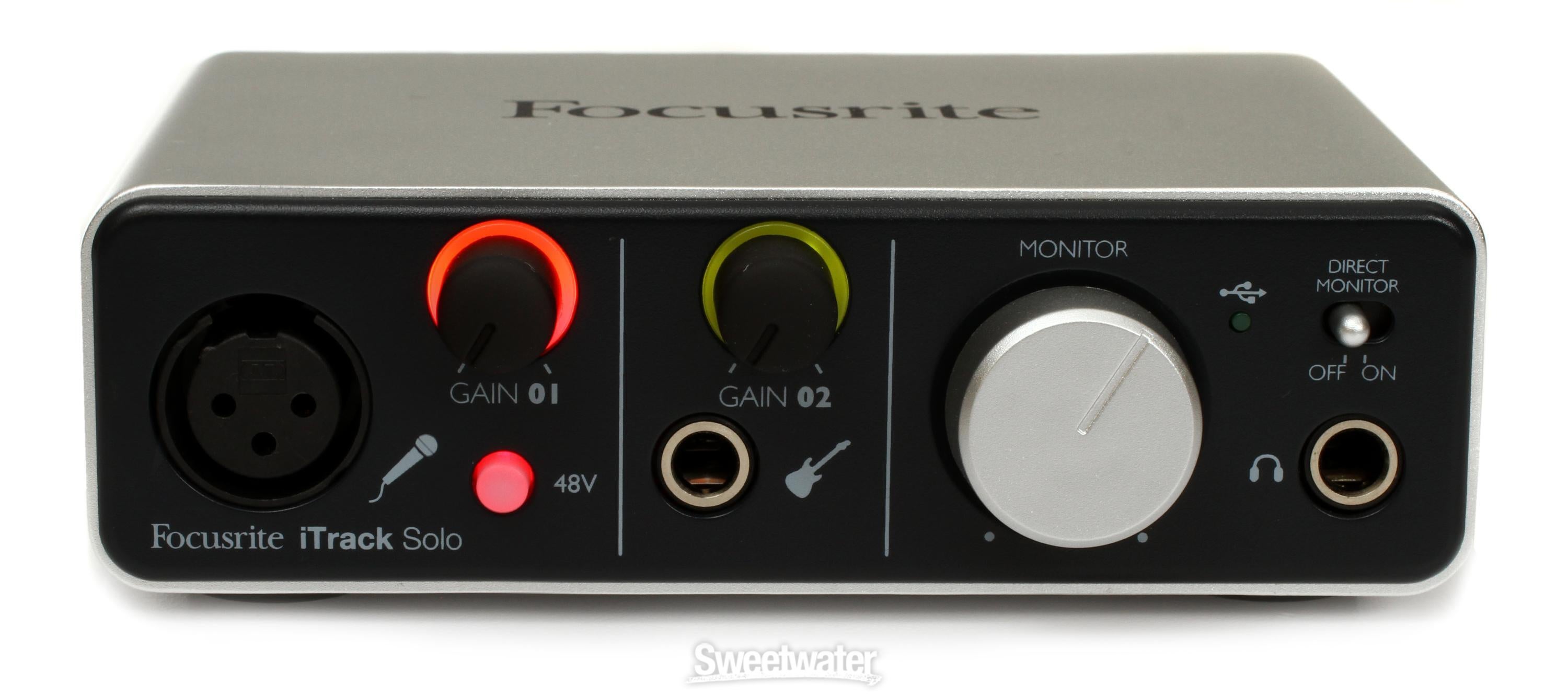 Focusrite iTrack Solo | Sweetwater