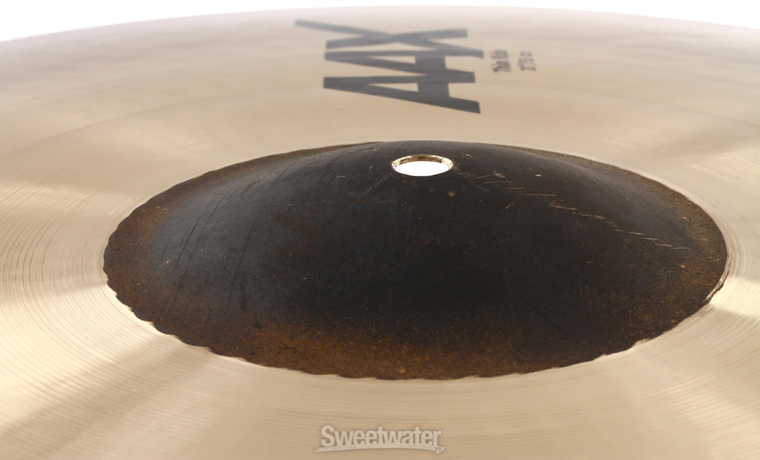 Sabian 21 inch AAX Thin Ride Cymbal | Sweetwater
