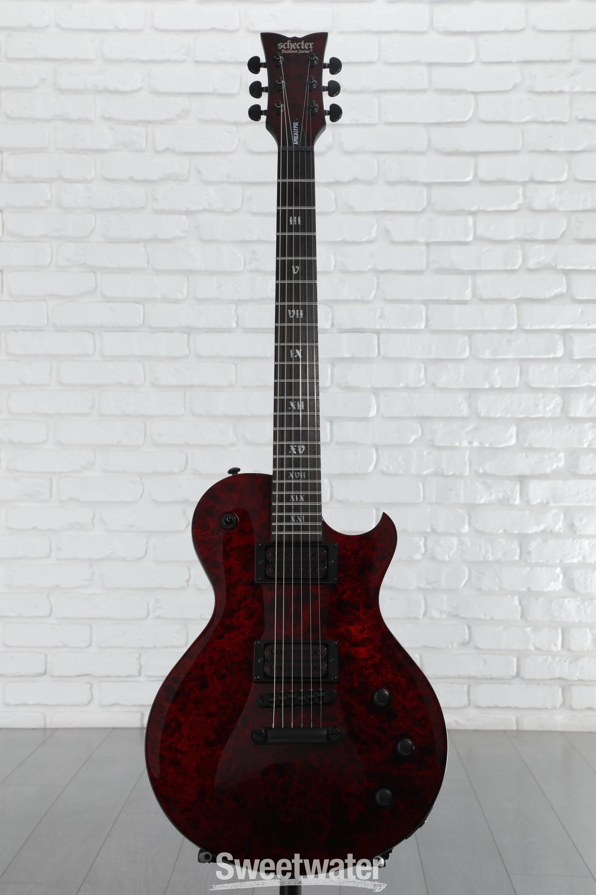 ギター SCHECTER Solo-II FR Apocalypse Red Reign Schecter Solo-II FR Apocalypse Electric Guitar in Red Reign