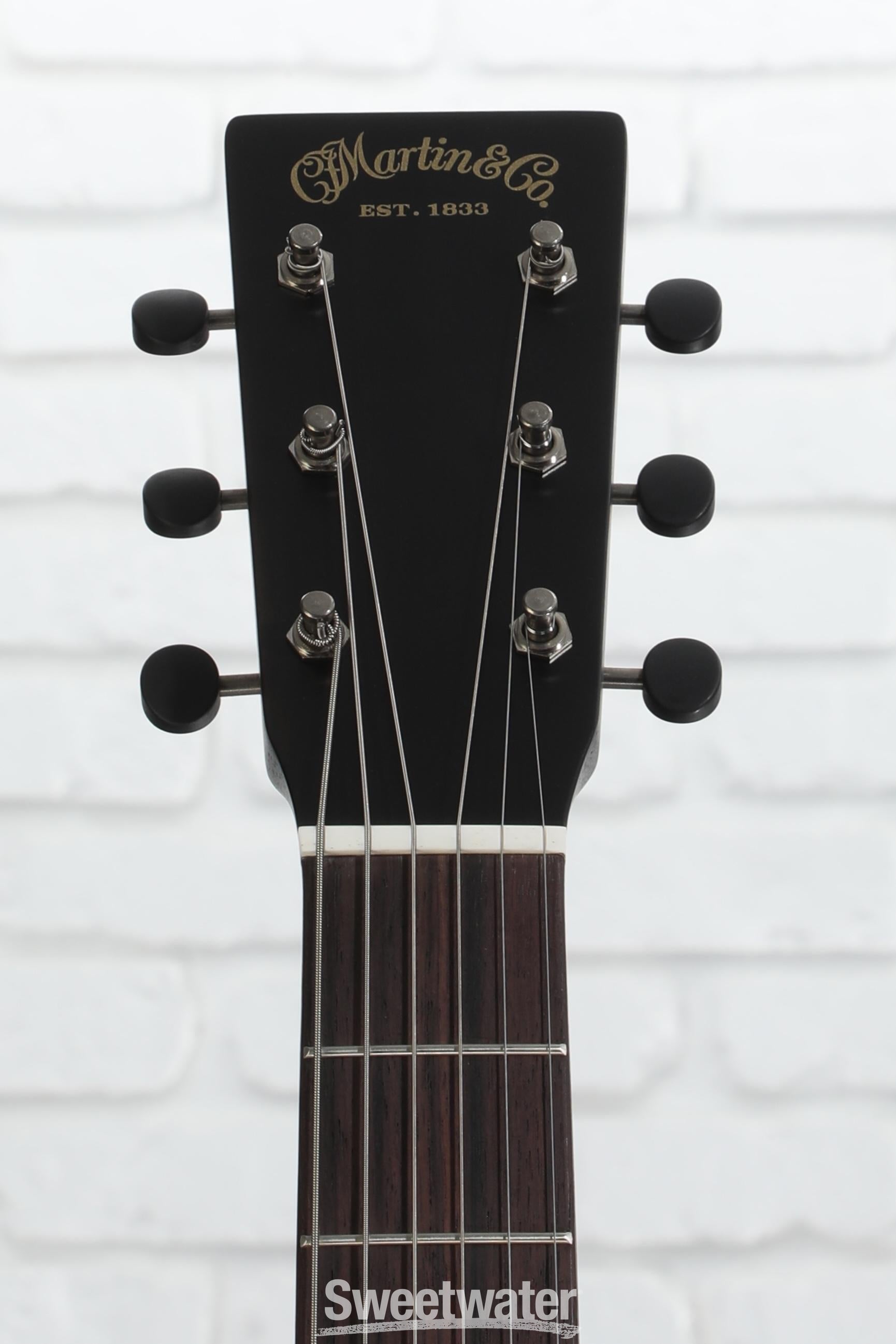 Martin 000-17E Acoustic-electric Guitar - Black Smoke