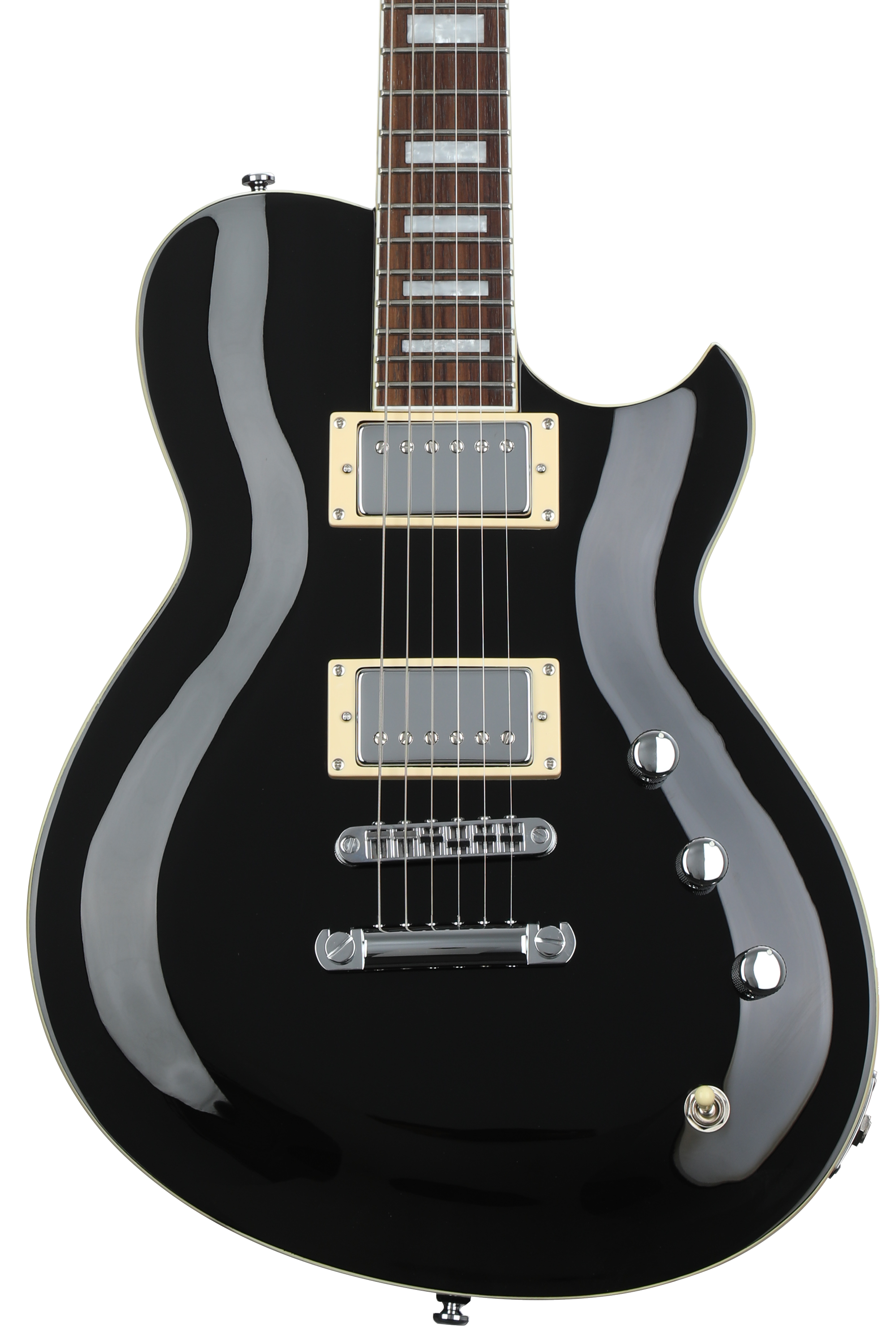 Reverend Roundhouse Electric Guitar - Midnight Black