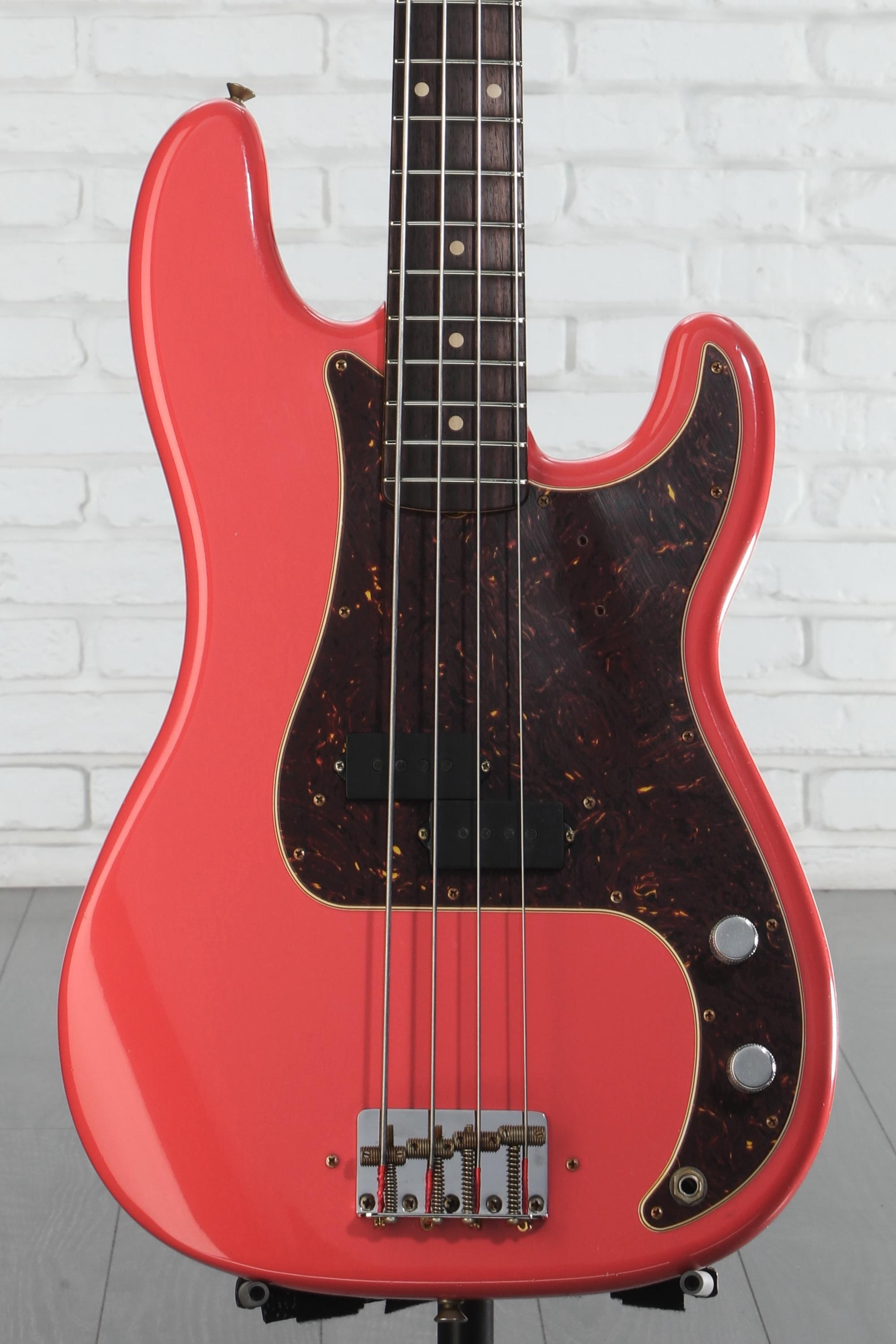 Fender Custom Shop Pino Palladino Precision Bass Guitar - Fiesta