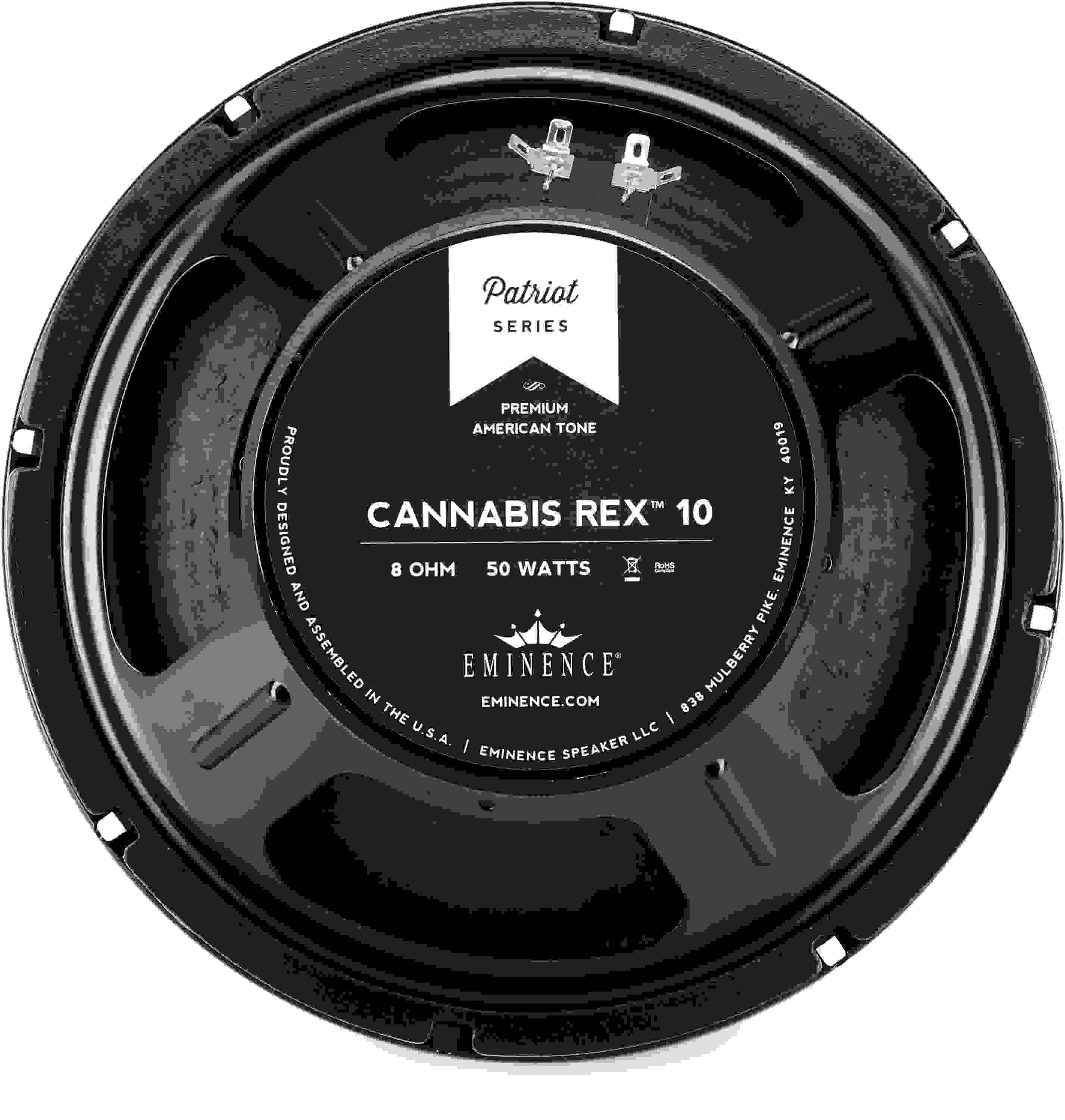 Eminence Cannabis Rex 10 10-inch 50-watt Replacement Guitar Amp Speaker - 8 ohm