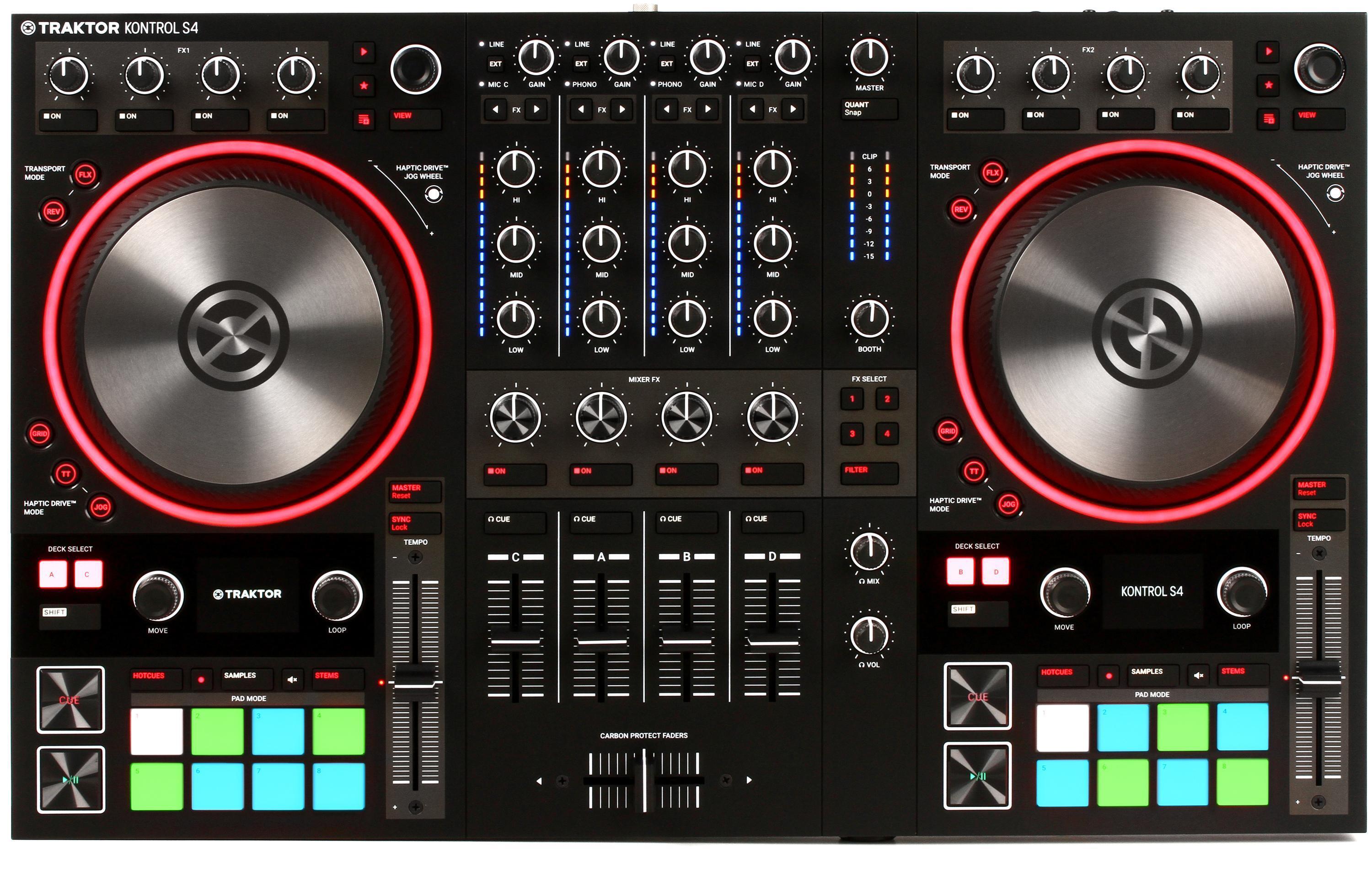 モールNATIVE INSTRUMENTS TRAKTOR KONTROL Z2 DJミキサー 中古 F6487401 DJコントローラー