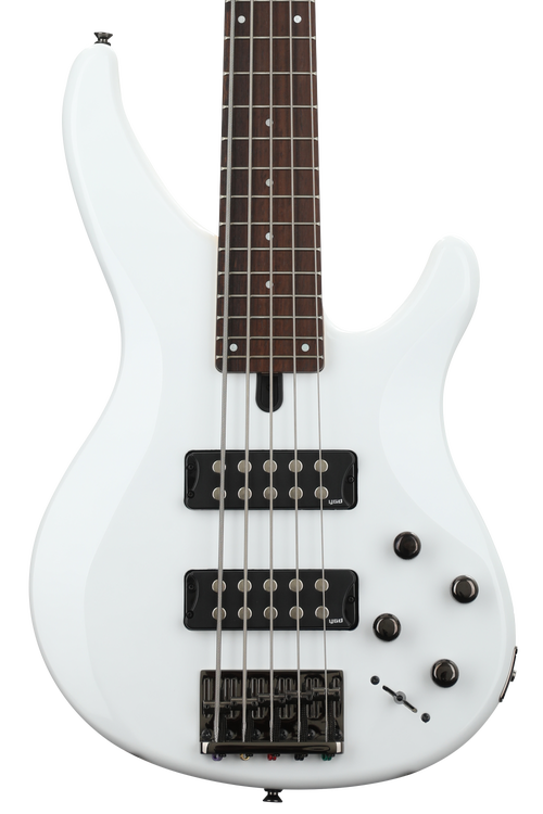 Yamaha TRBX305 5-string Bass Guitar - White