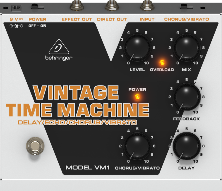 Behringer Vintage Time Machine VM1 Delay Pedal