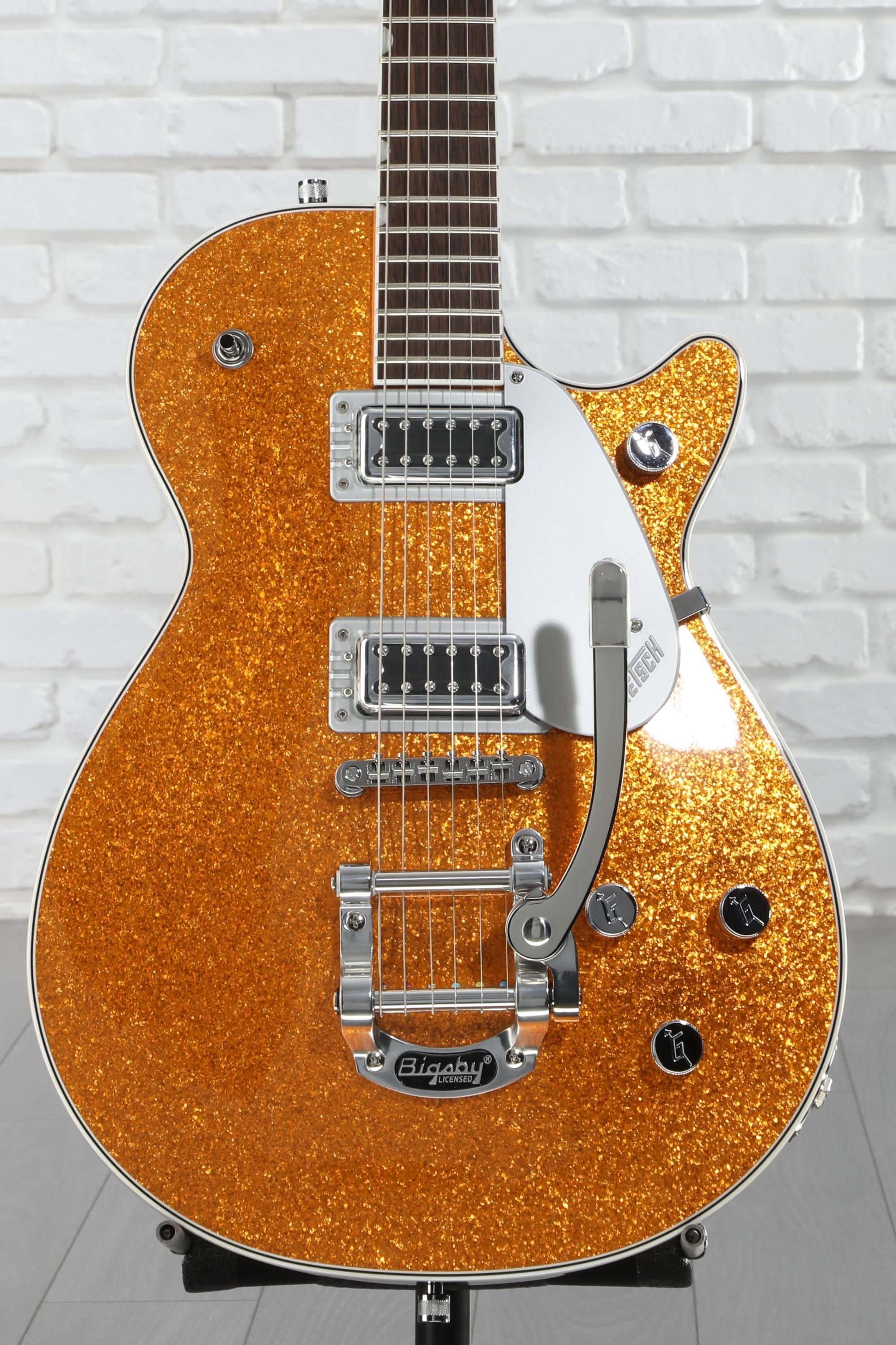 Gretsch Electromatic Jet Electric Guitar - Gold Sparkle | Sweetwater