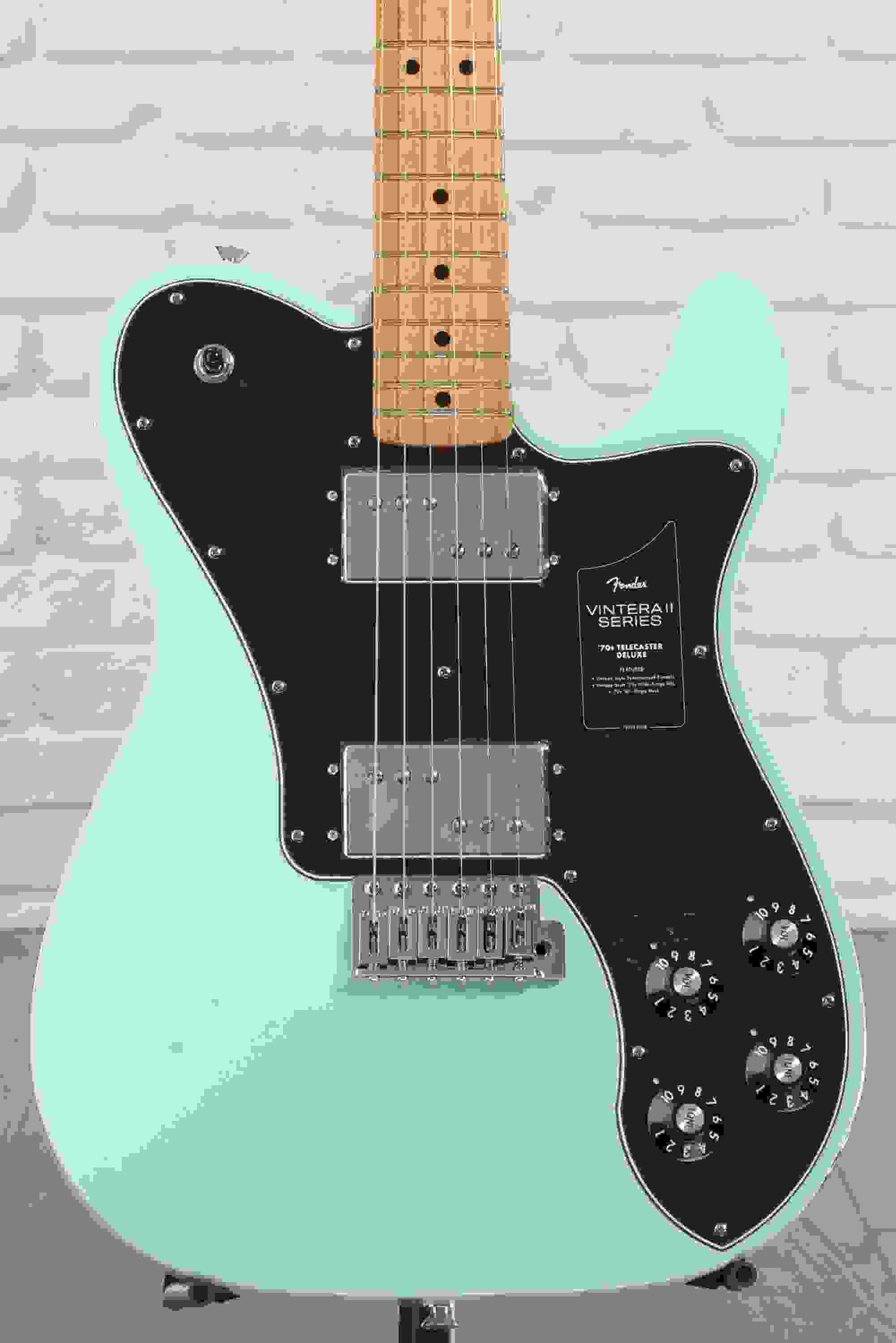 Fender Vintera II '70s Telecaster Deluxe Electric Guitar - Surf Green
