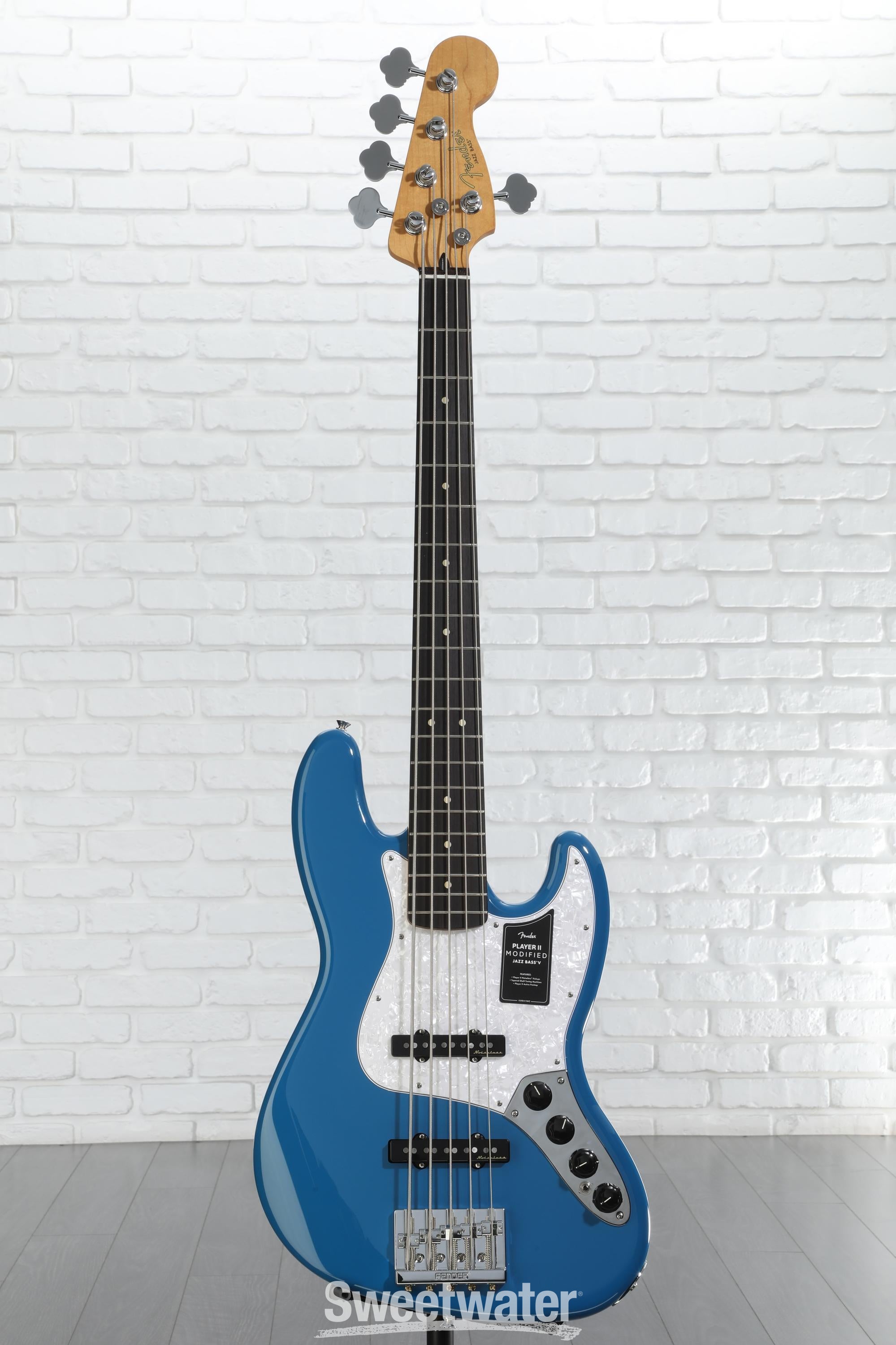 Fender Player II MOD Active Jazz Bass 5弦 Fender Player II Modified Jazz Bass V – Active 5-String