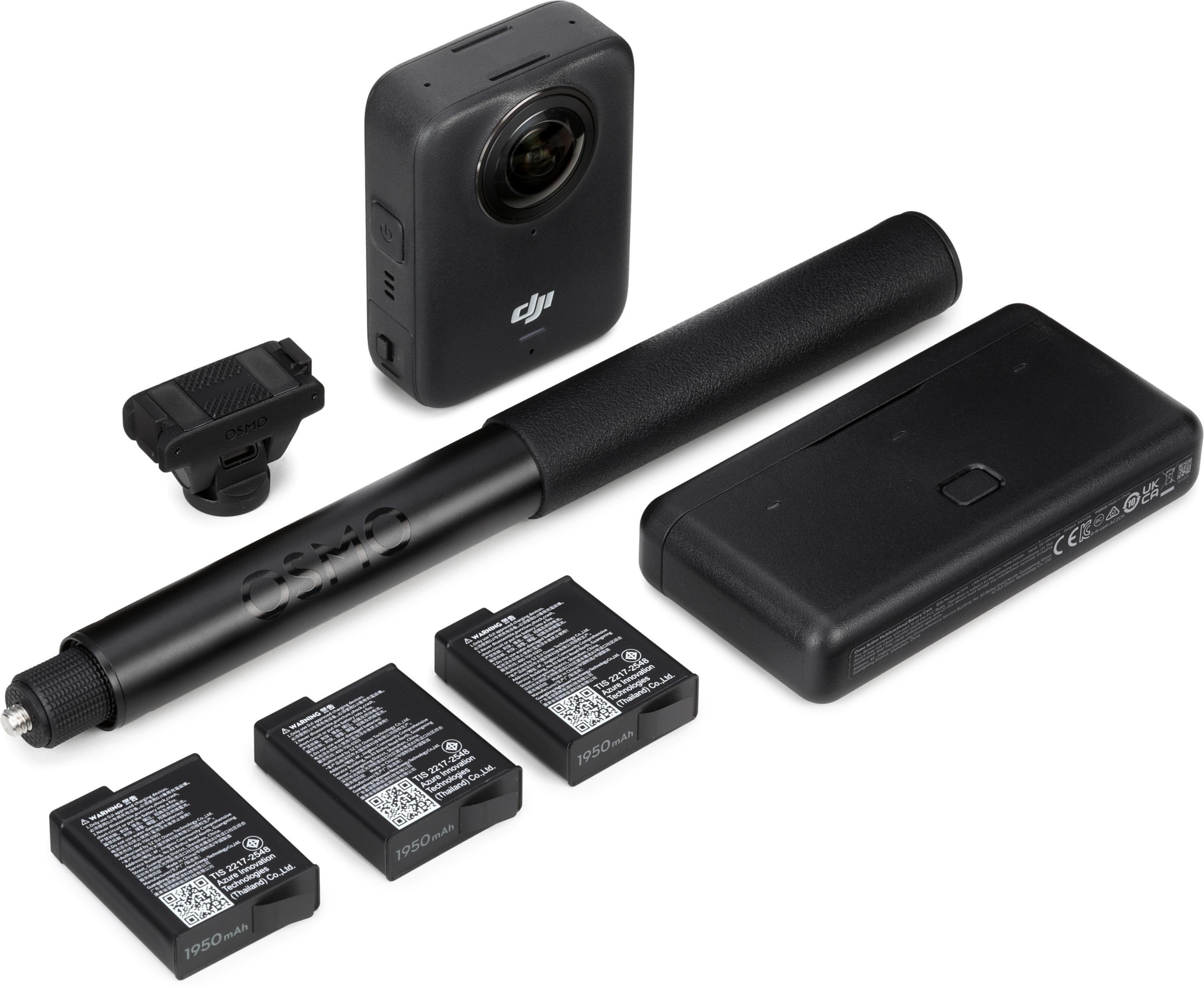 カメラ【DJI OSMO】 Amazon.com : DJI Osmo Action 3 Adventure Combo, Waterproof Action