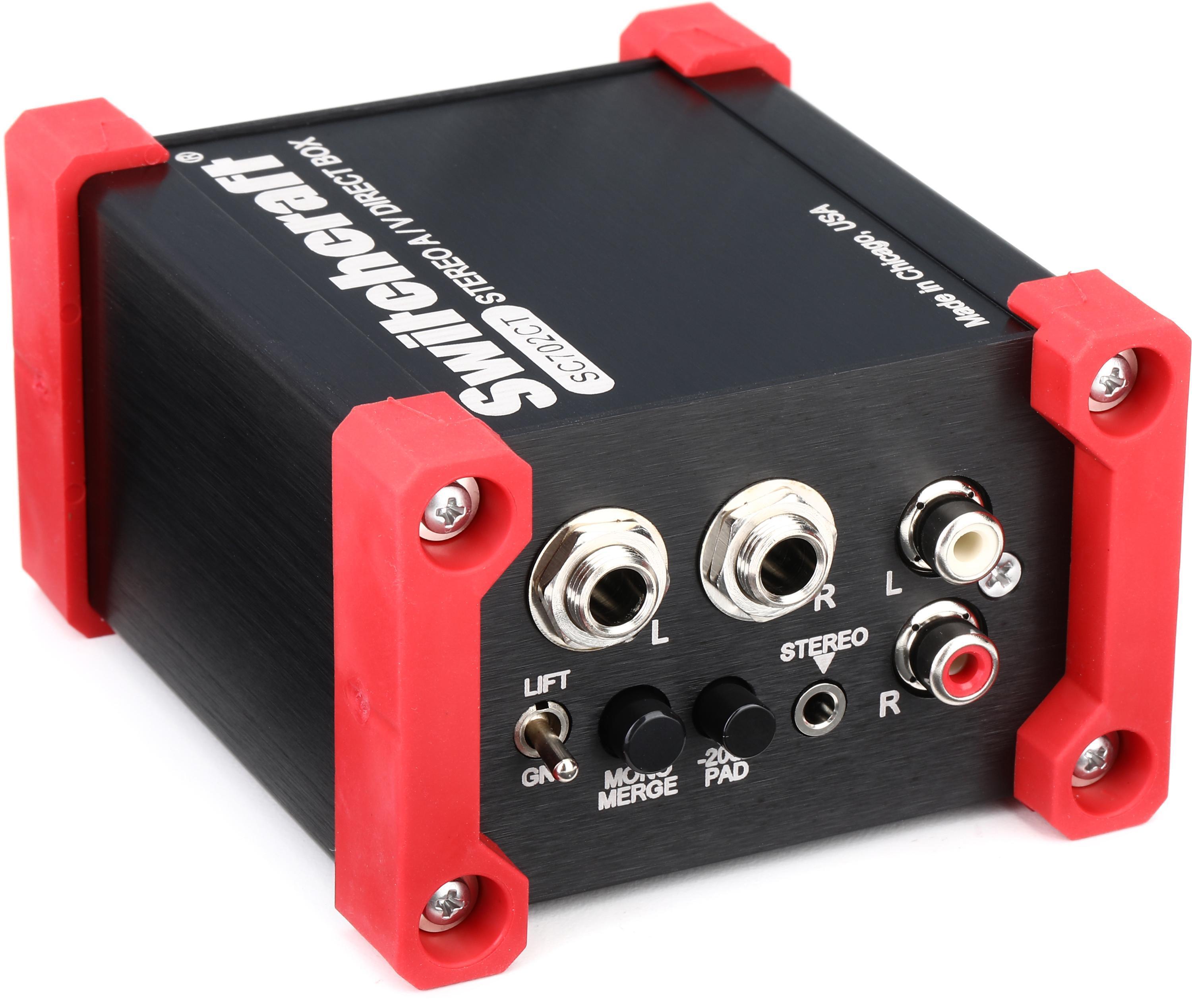 Photo of Switchcraft SC702CT 2-channel Passive Instrument Direct Box