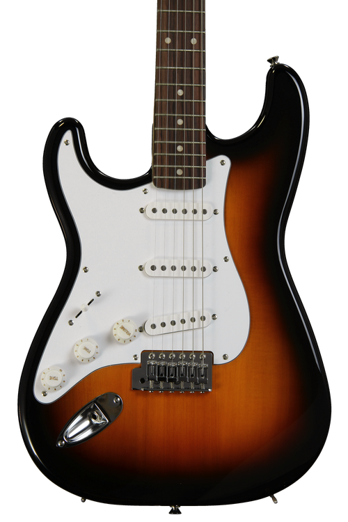 ギター Squier Affinity Stratocaster Lefty Squier Affinity Stratocaster Left-handed - Brown Sunburst