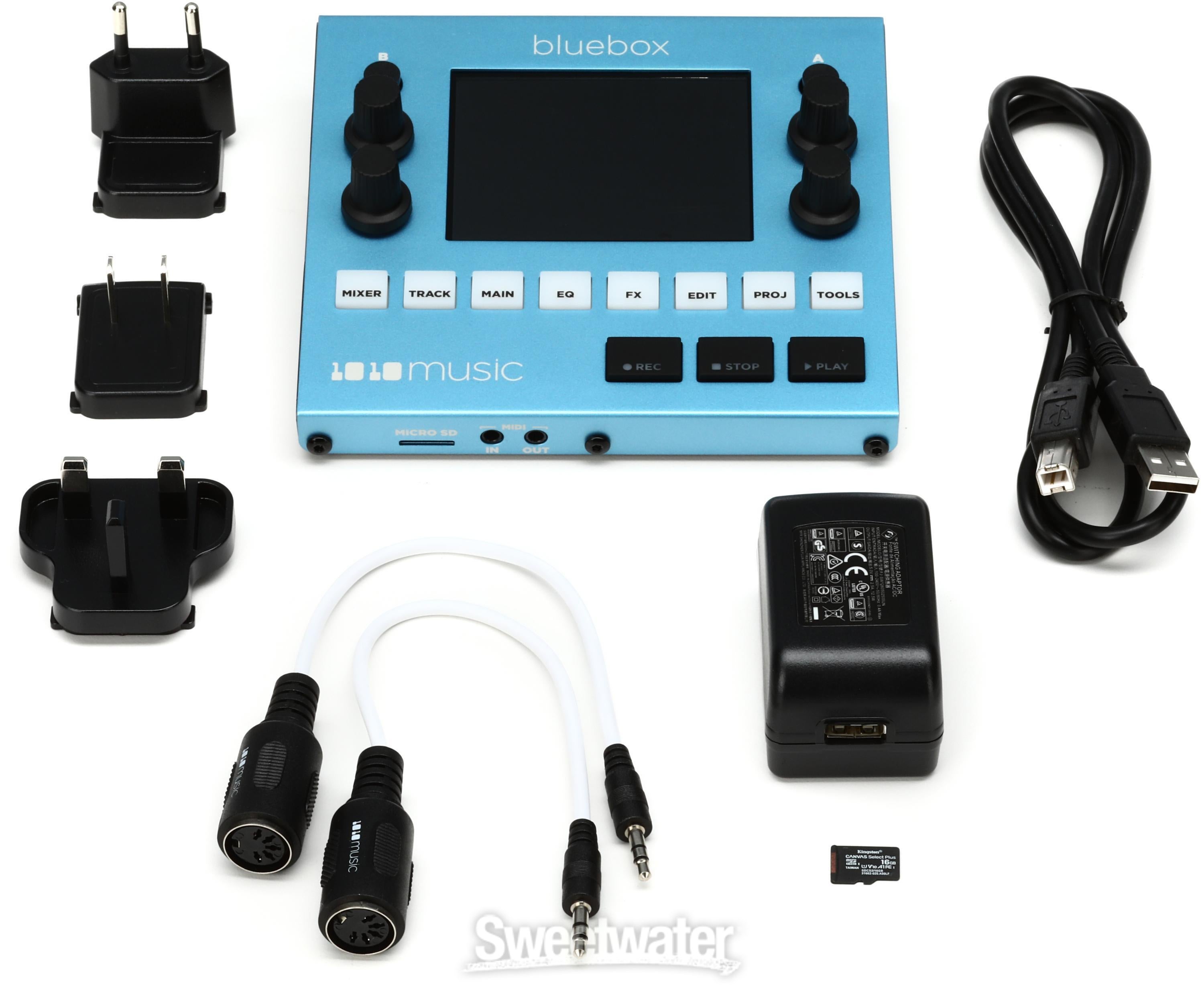 1010music Bluebox Compact Digital Mixer & Recorder | Sweetwater