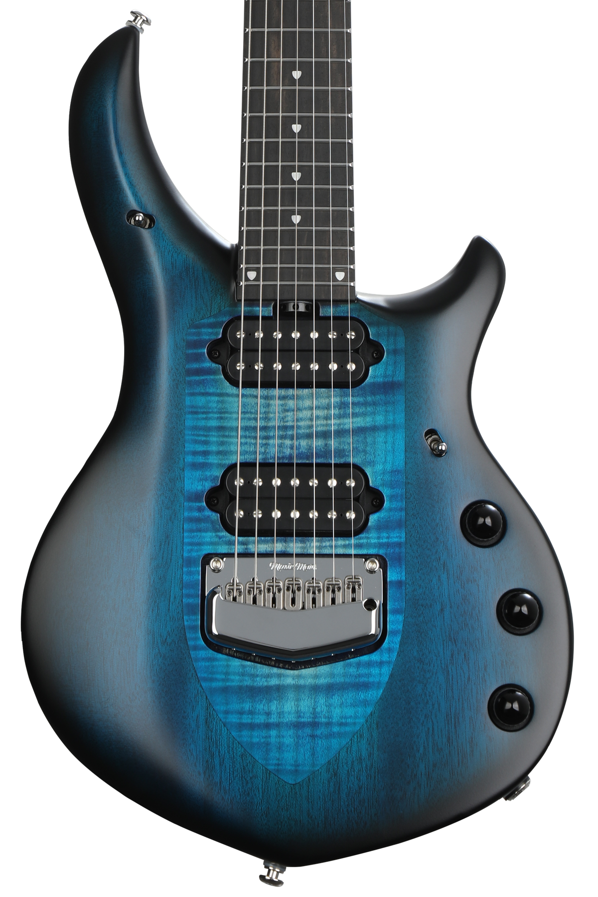 ギター EARNIE BALL MUSICMAN MAJESTY 7 BLUE HONU Ernie Ball Music Man John Petrucci Majesty 7 Electric Guitar