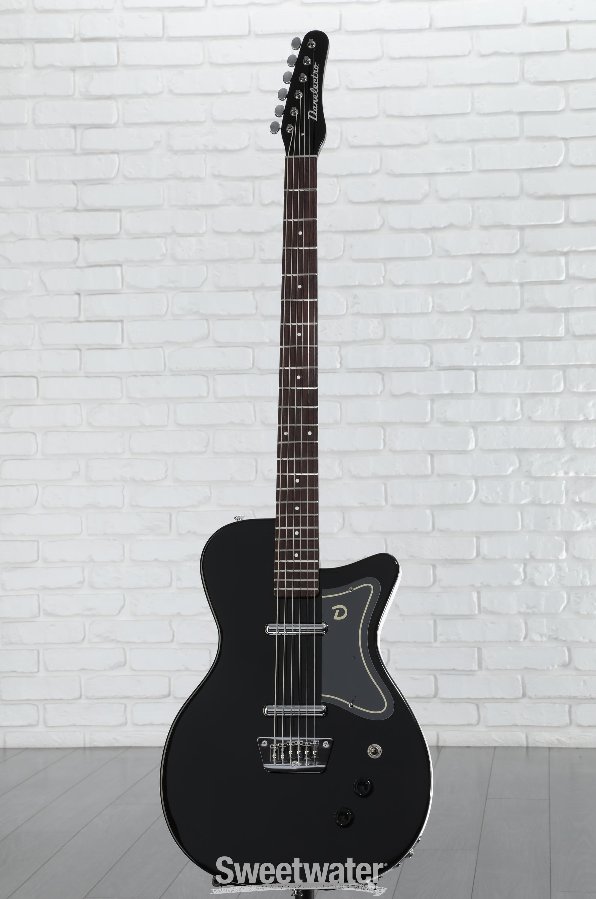 Danelectro Baritone Electric Guitar - Black | Sweetwater