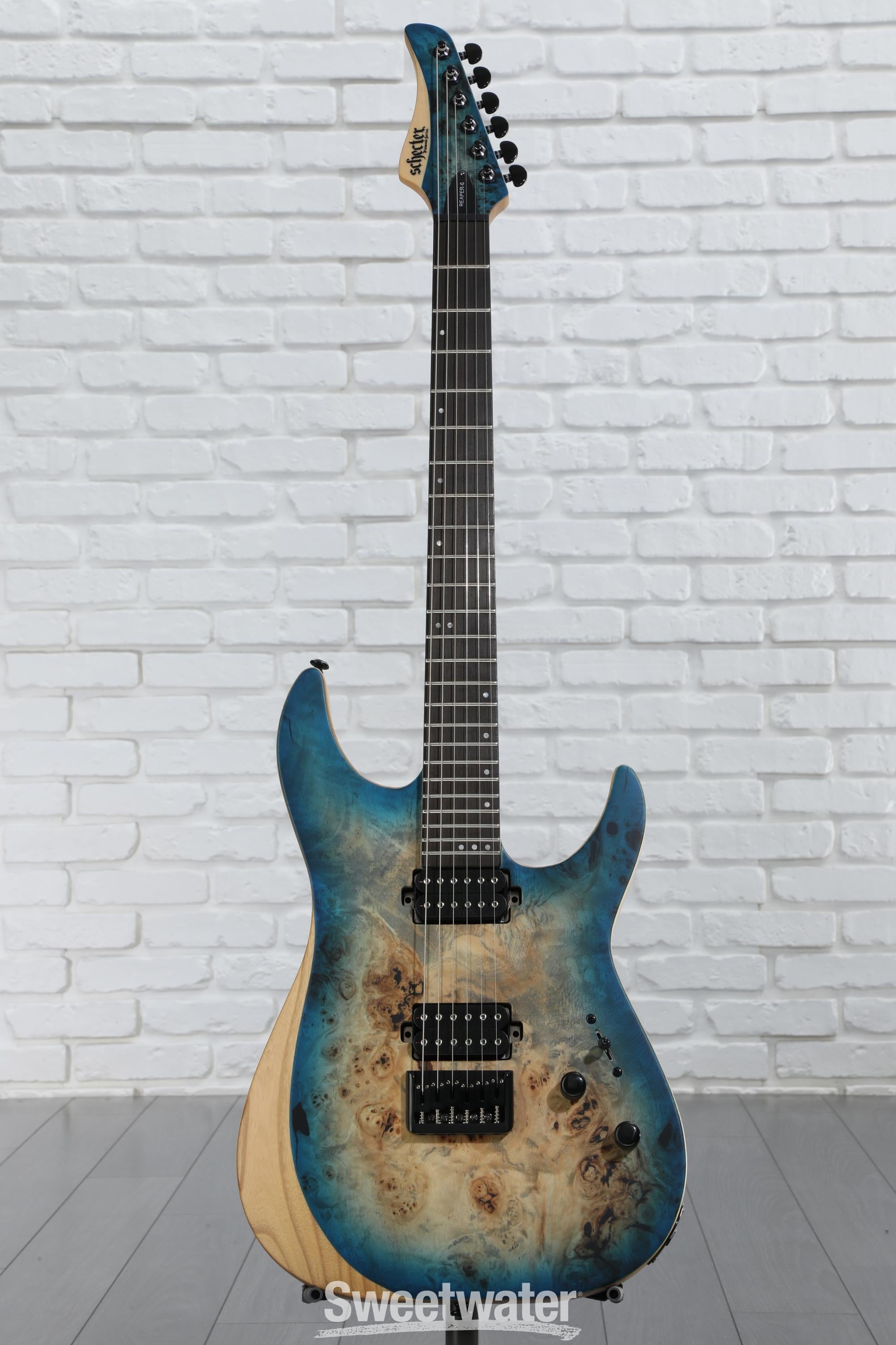 Schecter Reaper-6 Electric Guitar - Satin Sky Burst Reviews