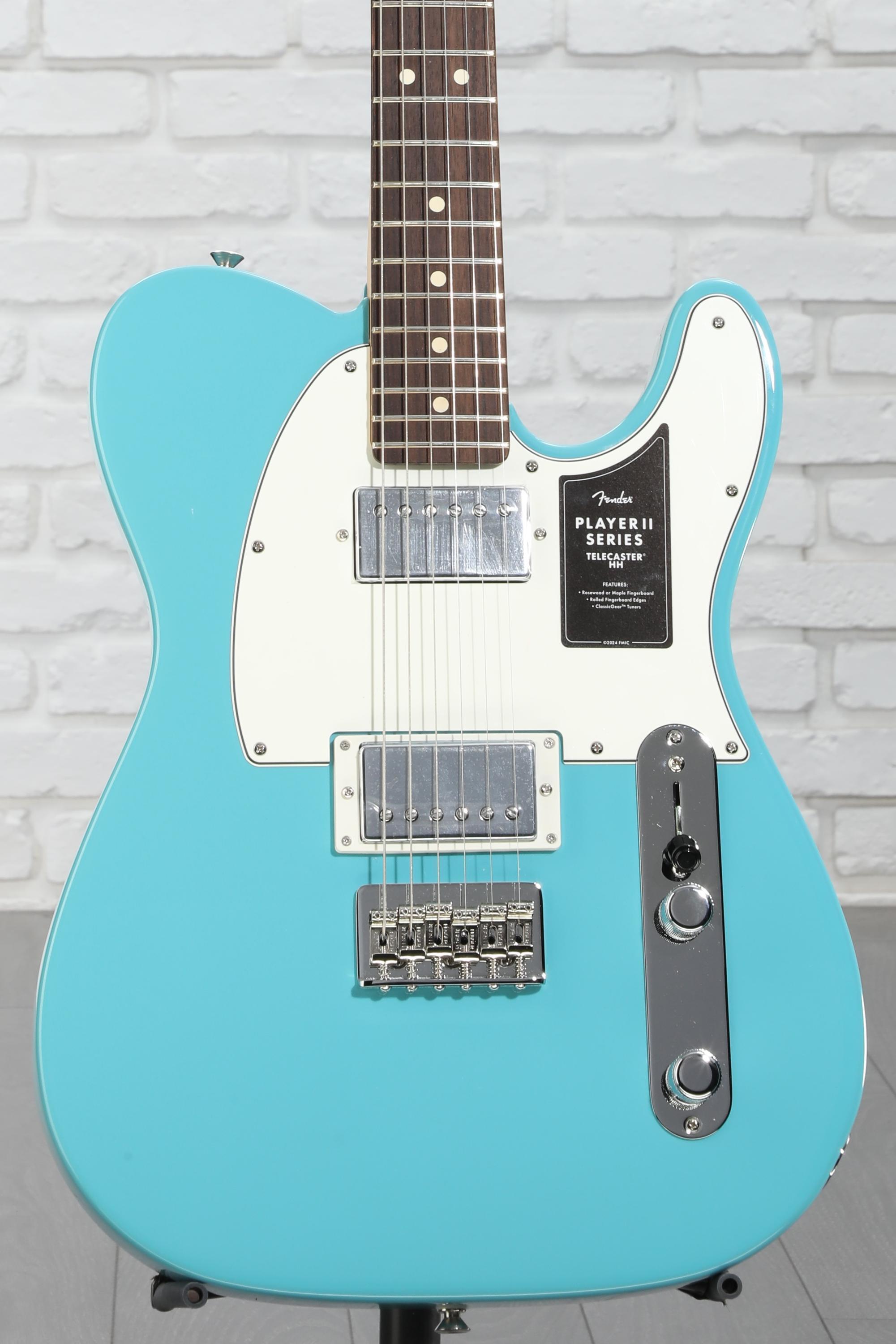 Fender Player II Telecaster HH Electric Guitar - Aquatone Blue