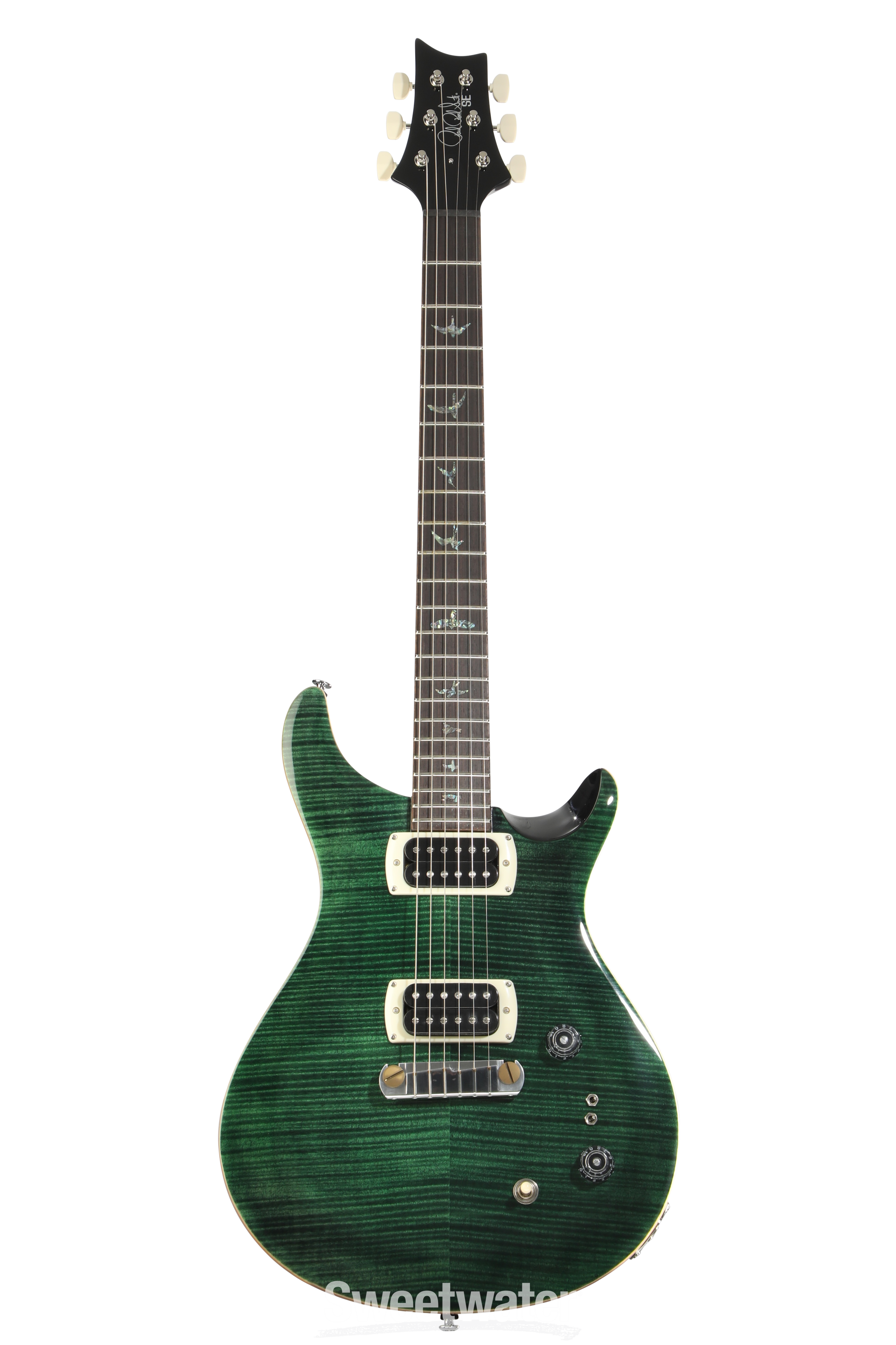 PRS SE Paul's Guitar Electric Guitar - Teal Black | Sweetwater